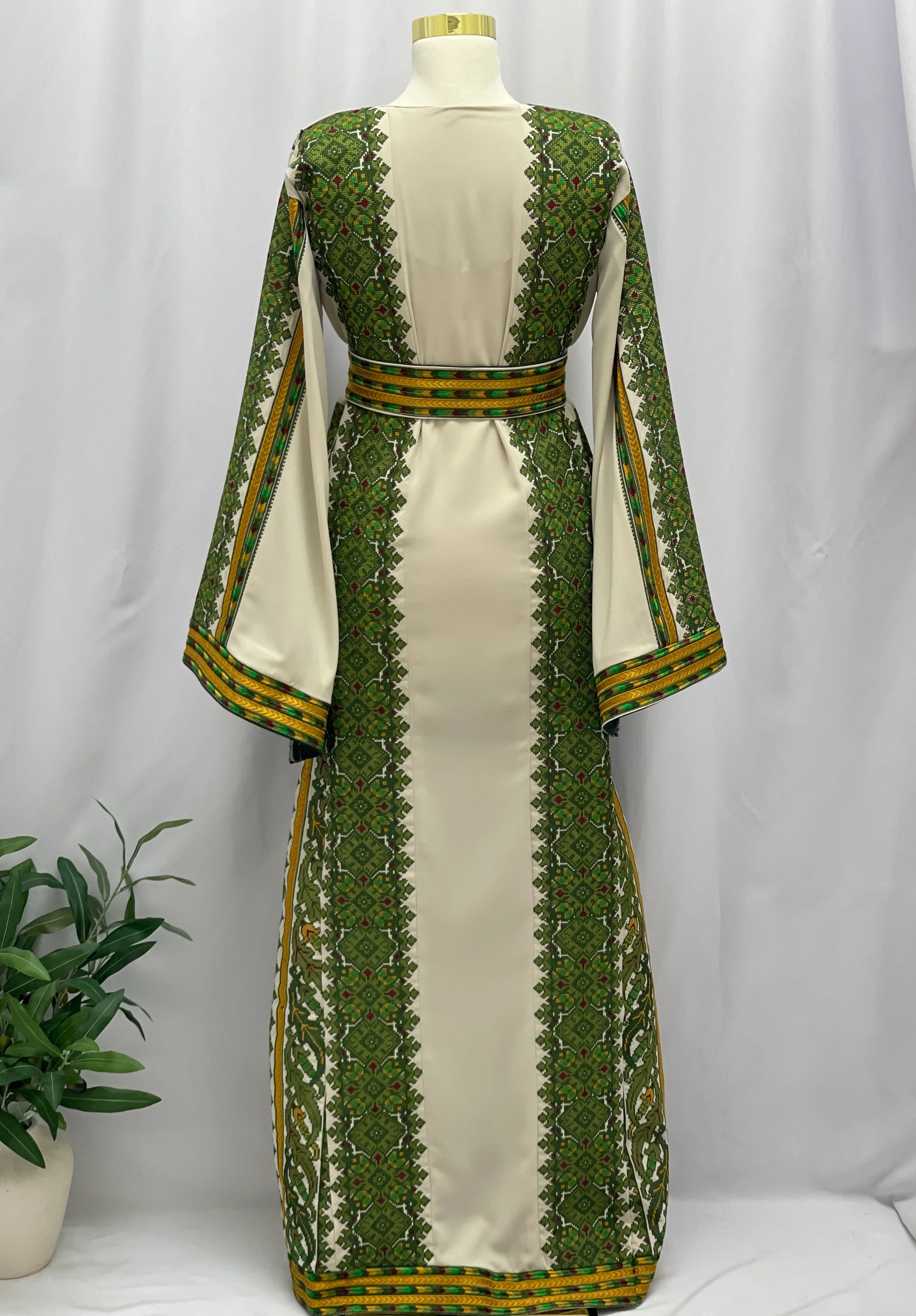 Shifaa Embroidered Palestinian Thobe – Elegant Cultural Dress