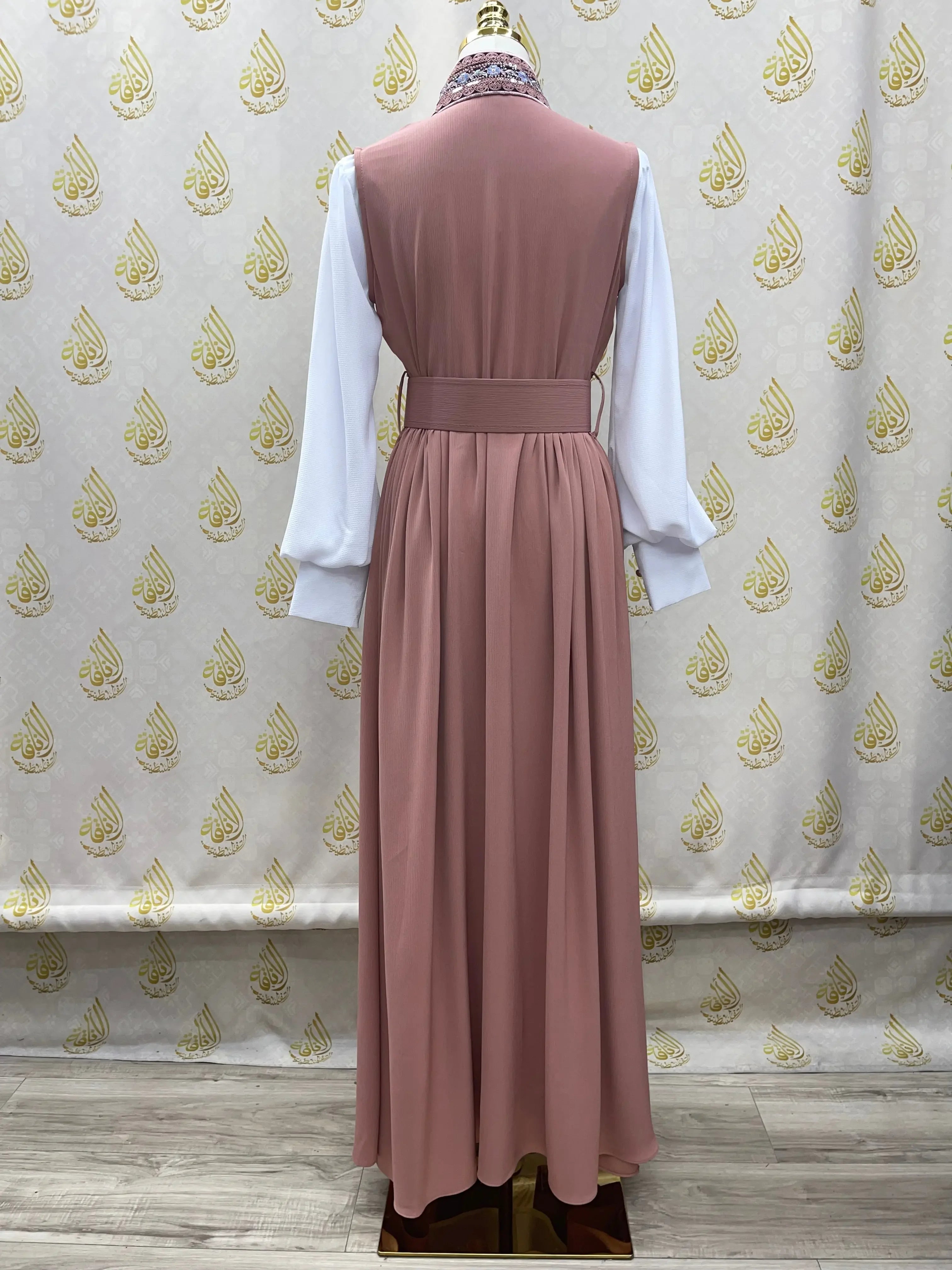 Vest Maxi Dress: Versatile Style and Effortless Elegance Palestinian Elegance