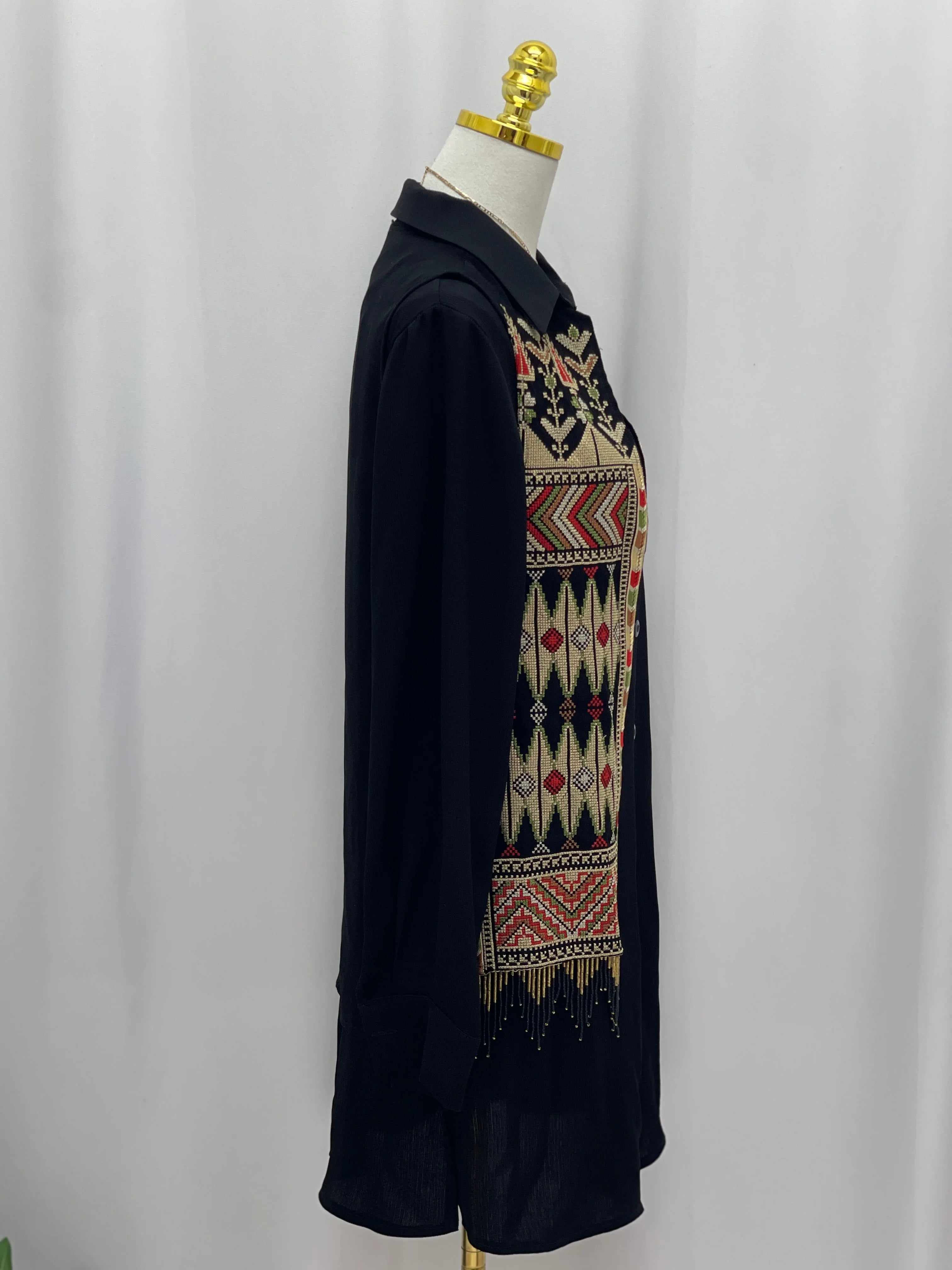 Heritage Beaded Embroidered Vest