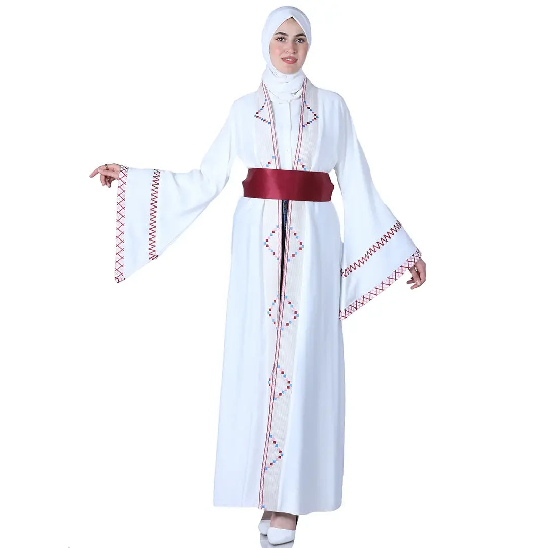 Unique Linen Cardigan: Style and Comfort in One Palestinian Elegance