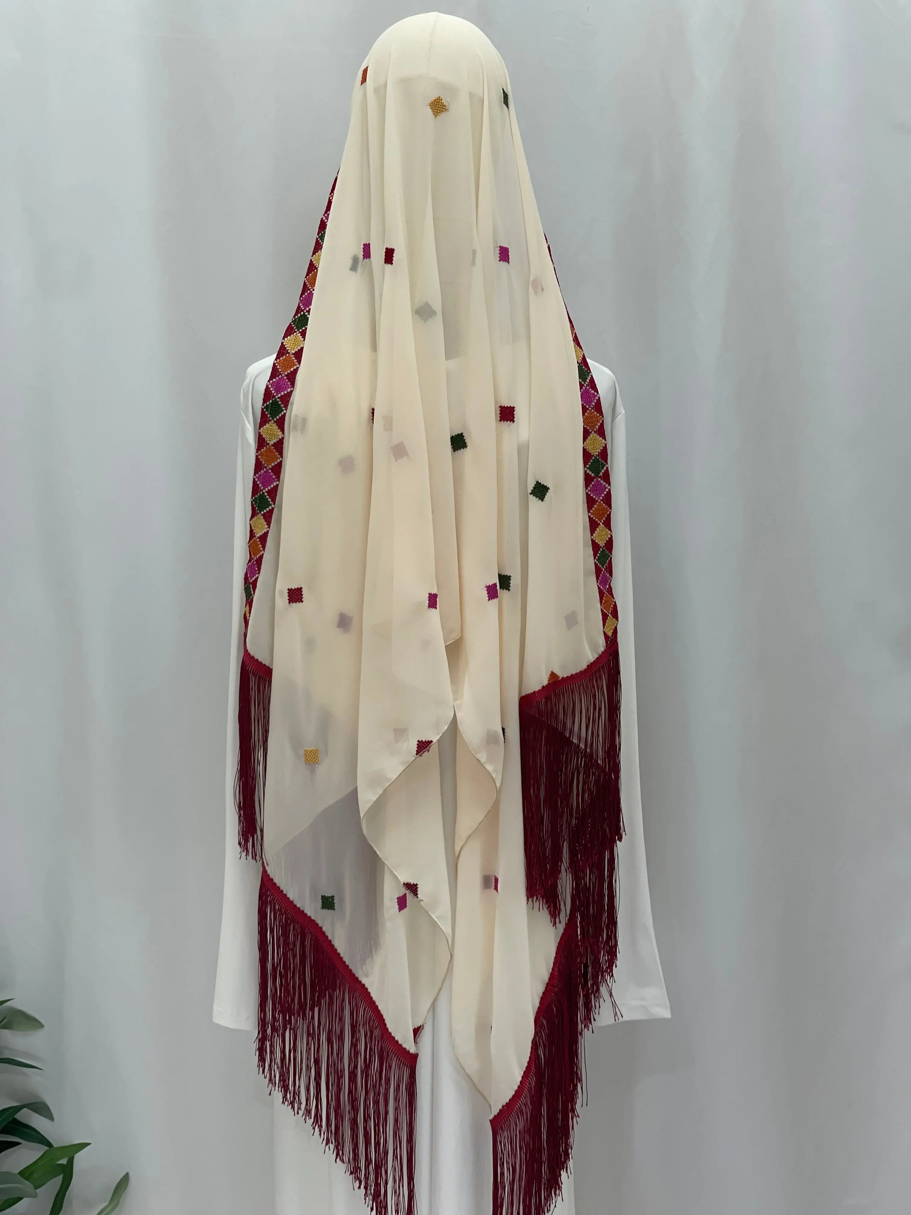 Timeless Sophistication: Embroidered Khirka Palestinian Elegance