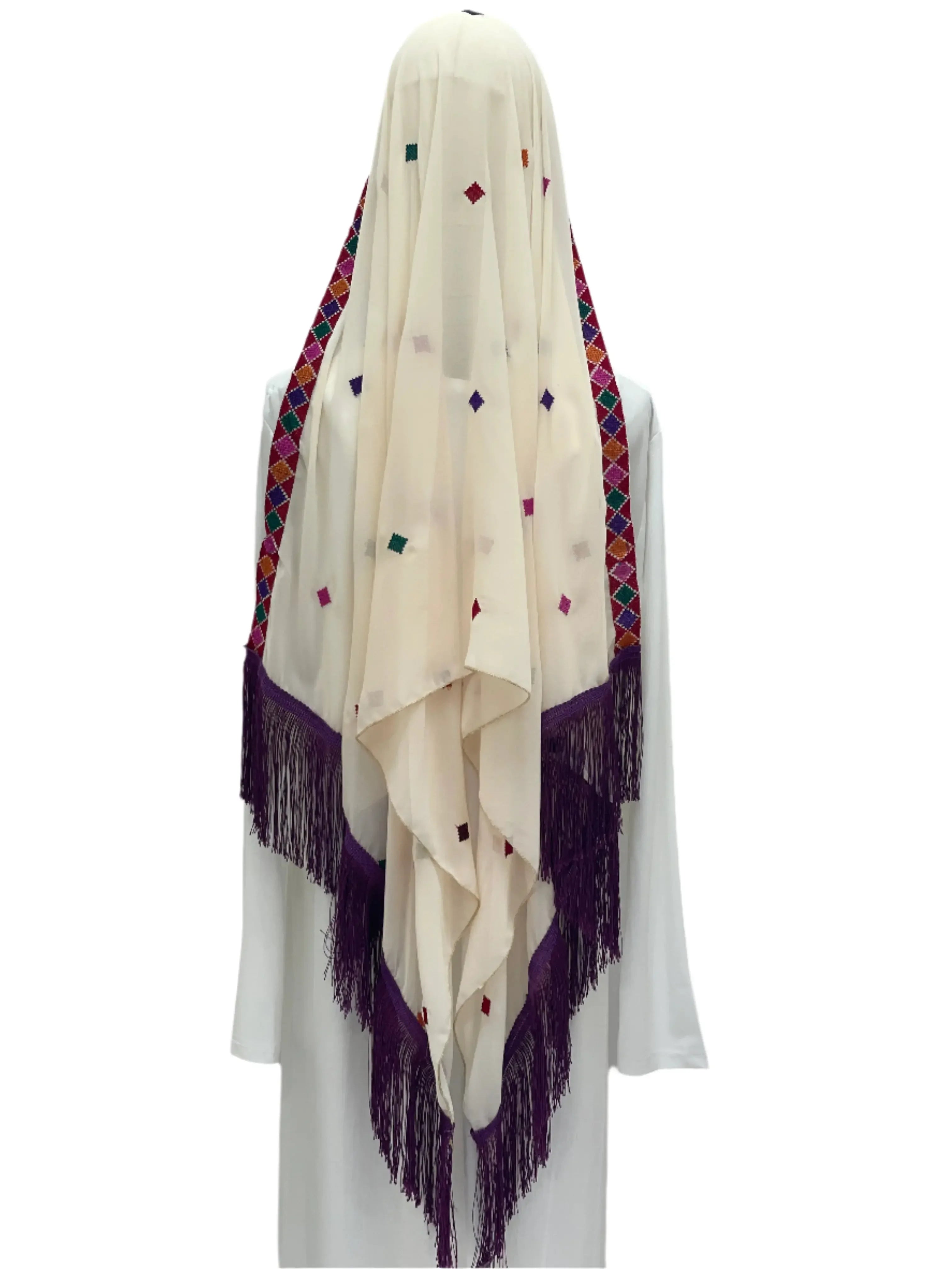 Timeless Sophistication: Embroidered Khirka Palestinian Elegance