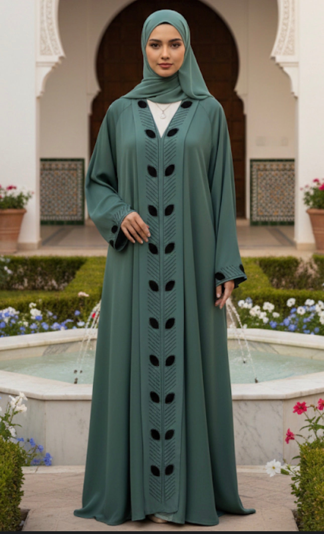 عباية نرجس – لباس أنيق ومحتشم ذو تصميم خالد