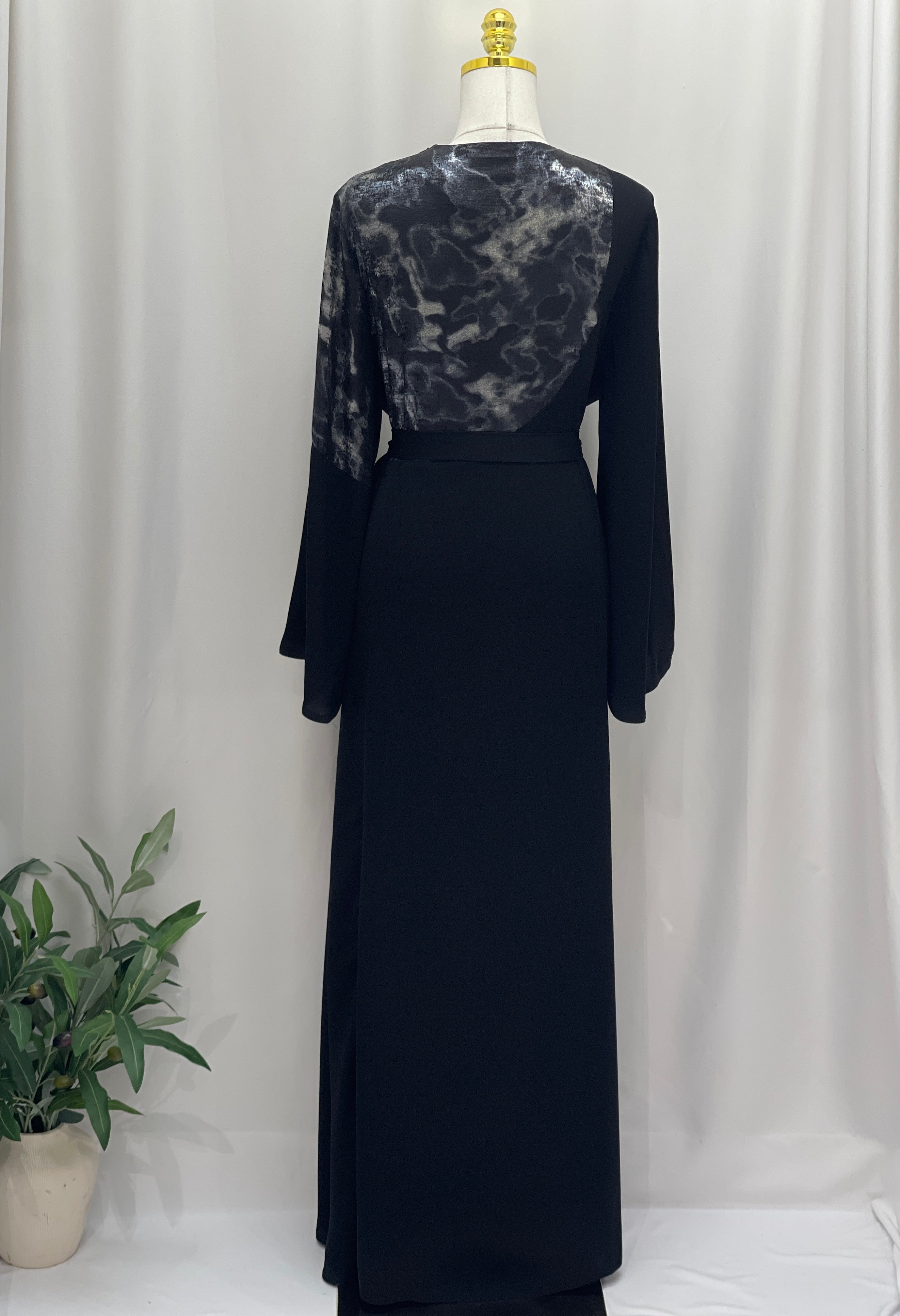 Silent Mist Abaya