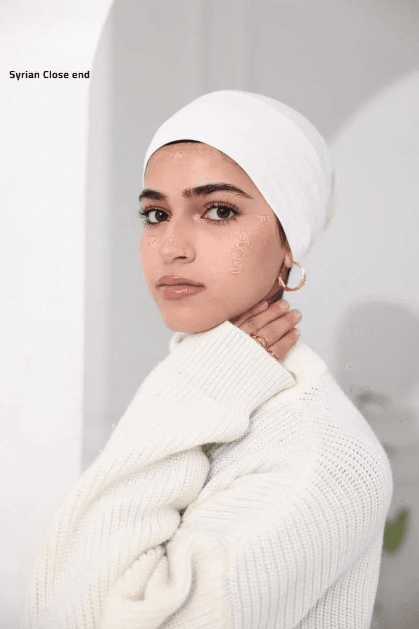 Syrian-Style Closed Bonnet – 100% Cotton