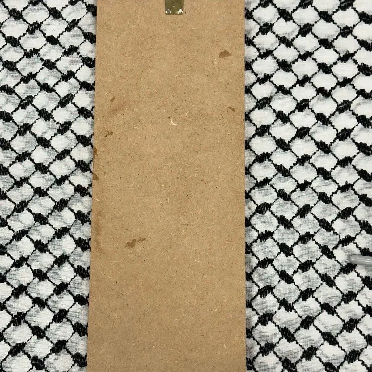 Handmade Wooden Frame Palestine Map with Tatreez Pendant: Love, Solidarity, and Enchanting Beauty Palestinian Elegance