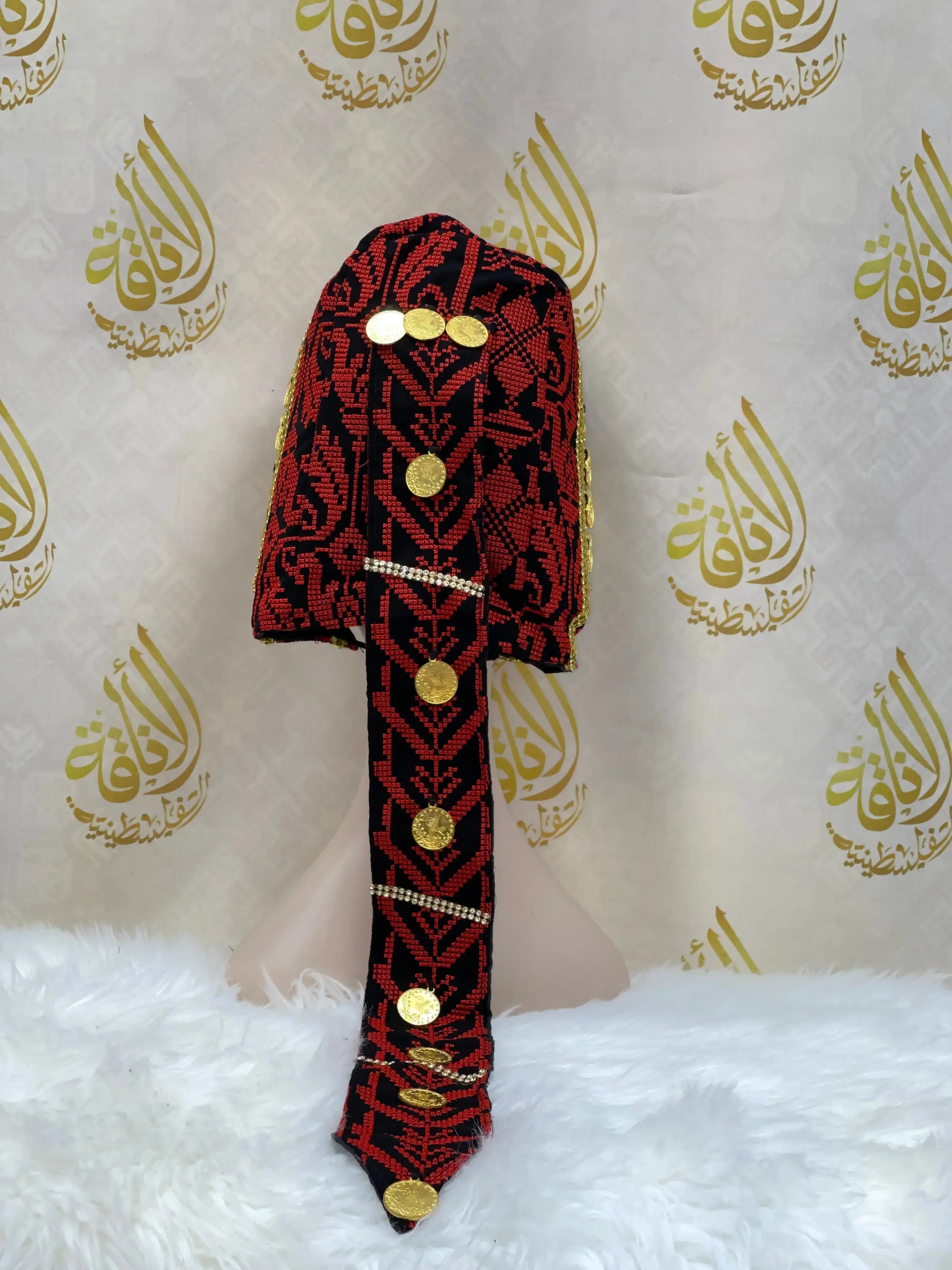 High Quality Head Piece Lerat: Luxurious Comfort and Elegant Style Palestinian Elegance