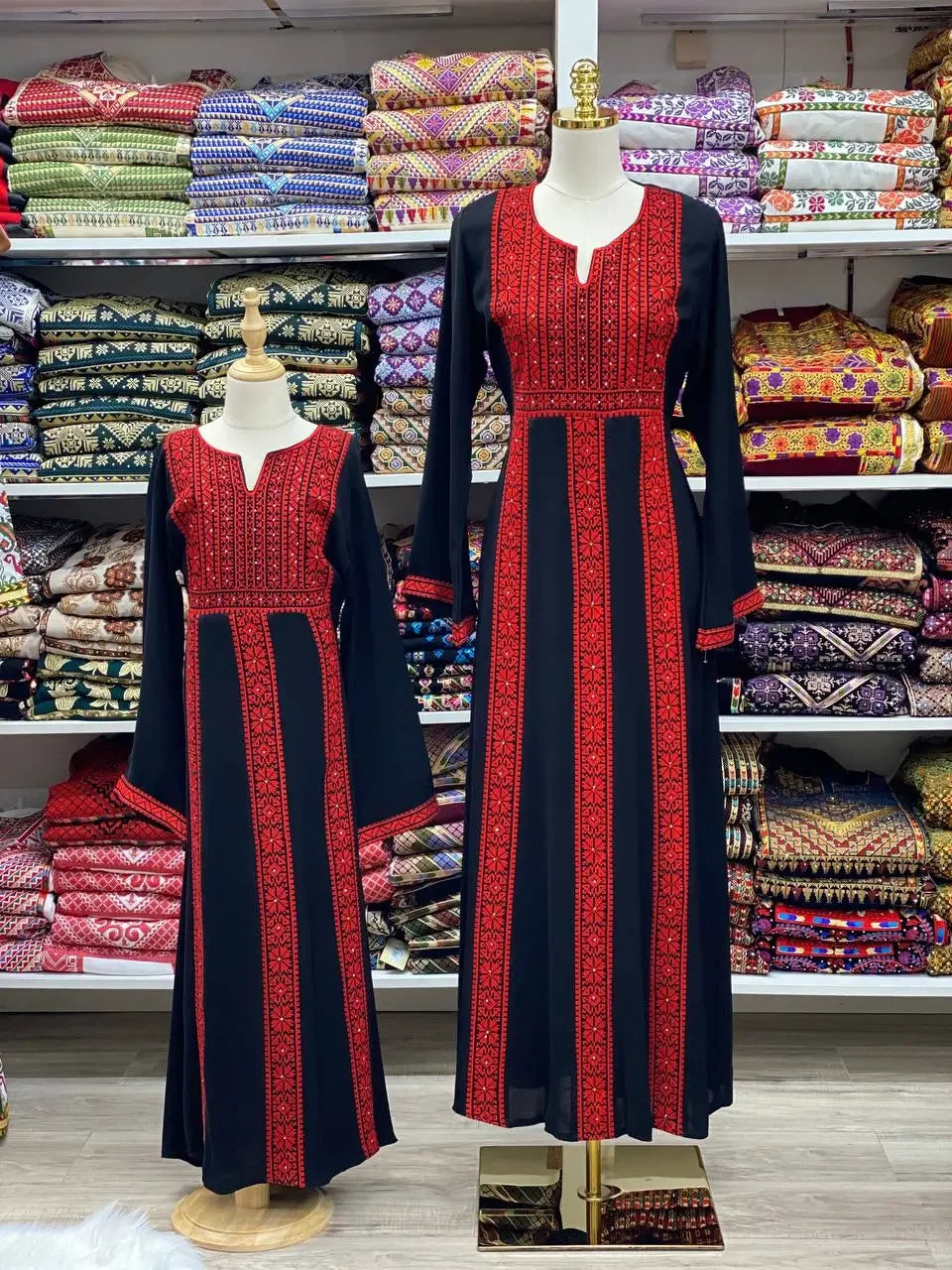 Teen Embroidery Abaya: Elegance and Style for Young Fashionistas Palestinian Elegance