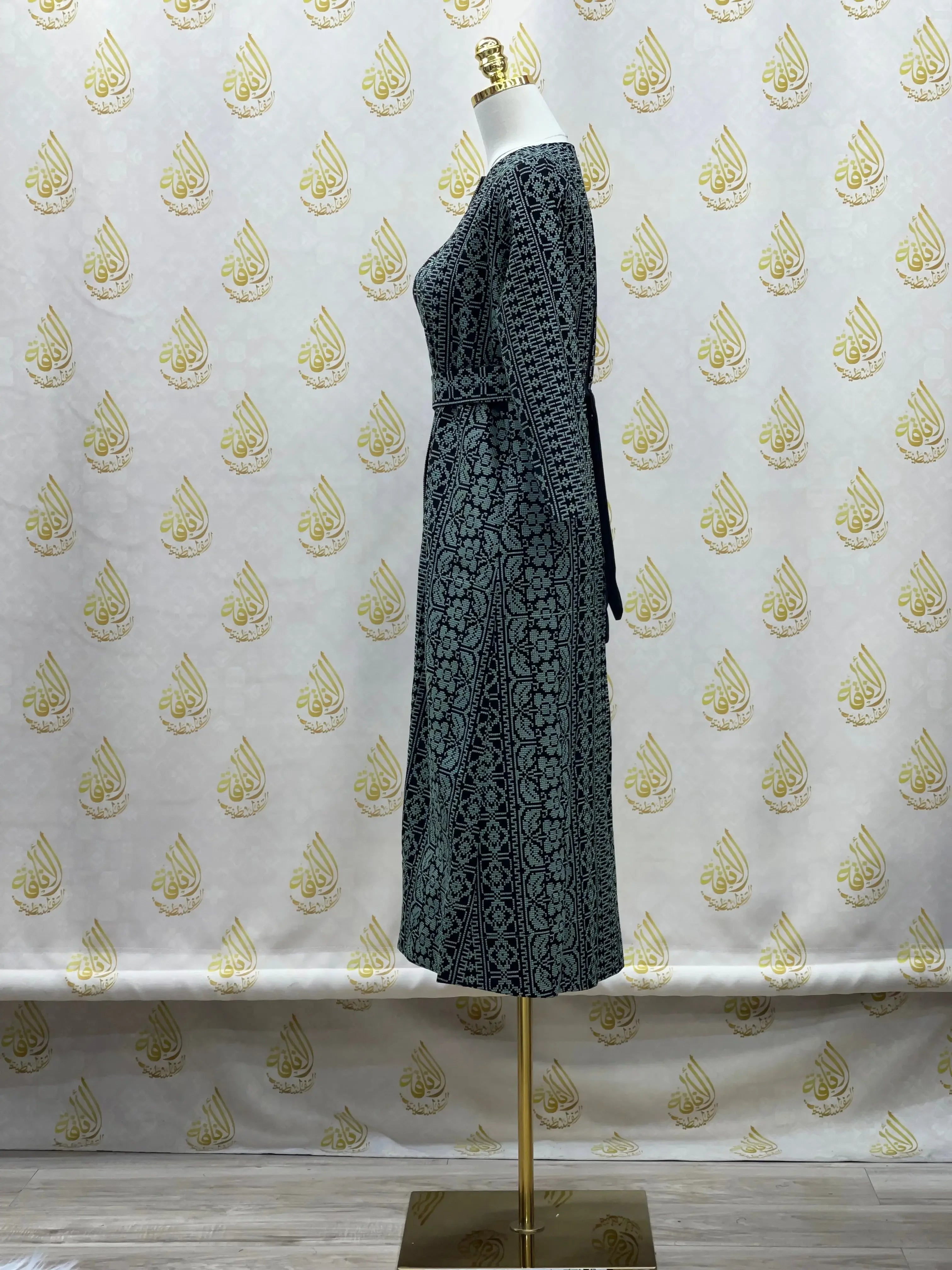 Long Embroidered Cardigan for Kids and Teens: Elegance and Comfort Palestinian Elegance