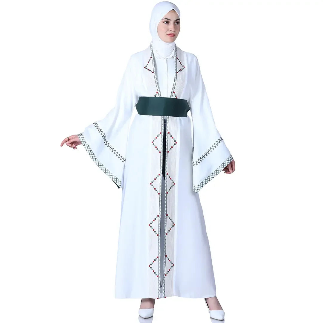 Unique Linen Cardigan: Style and Comfort in One Palestinian Elegance