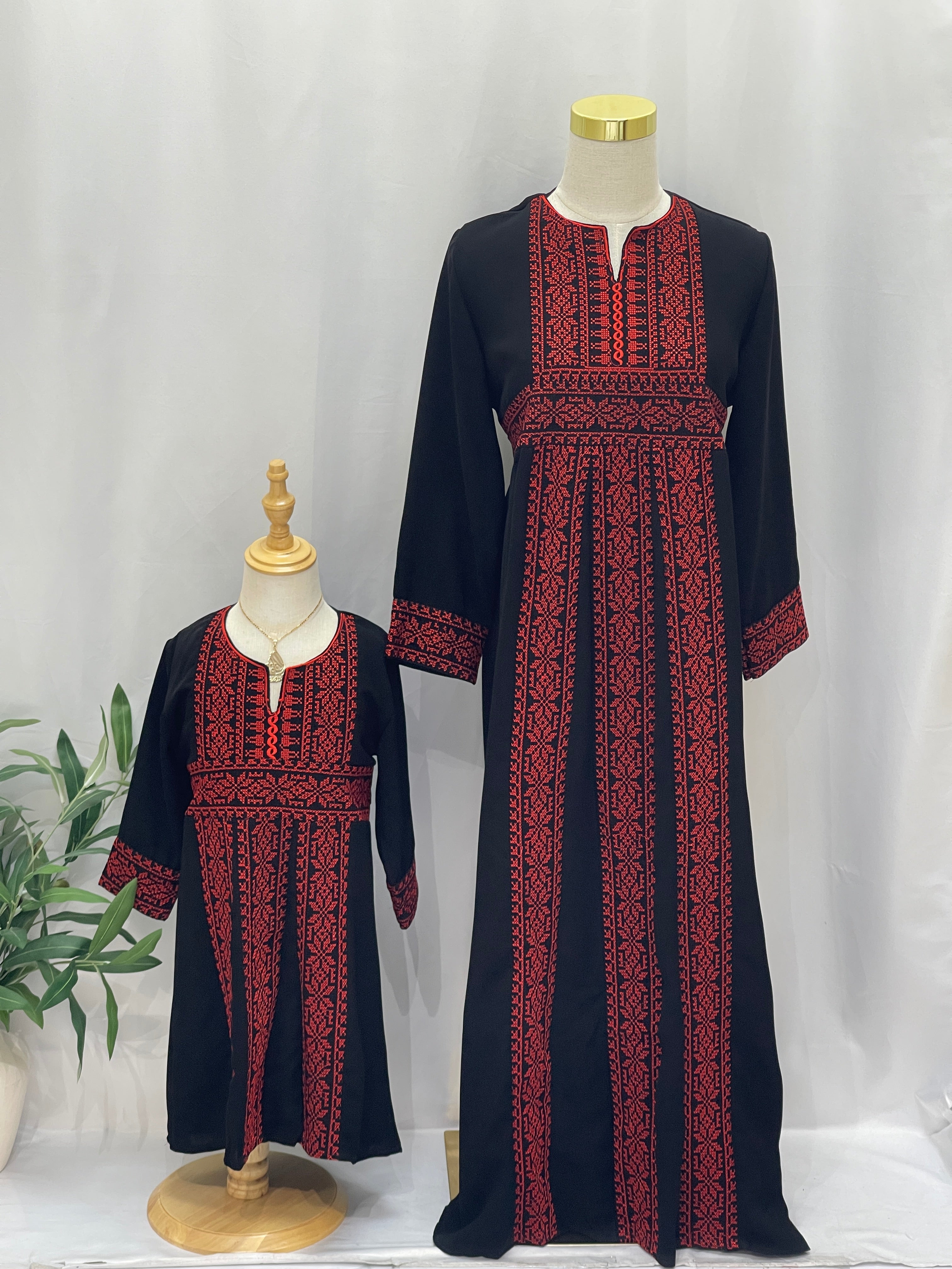 Little Layali Heritage Thobe - Palestinian Elegance
