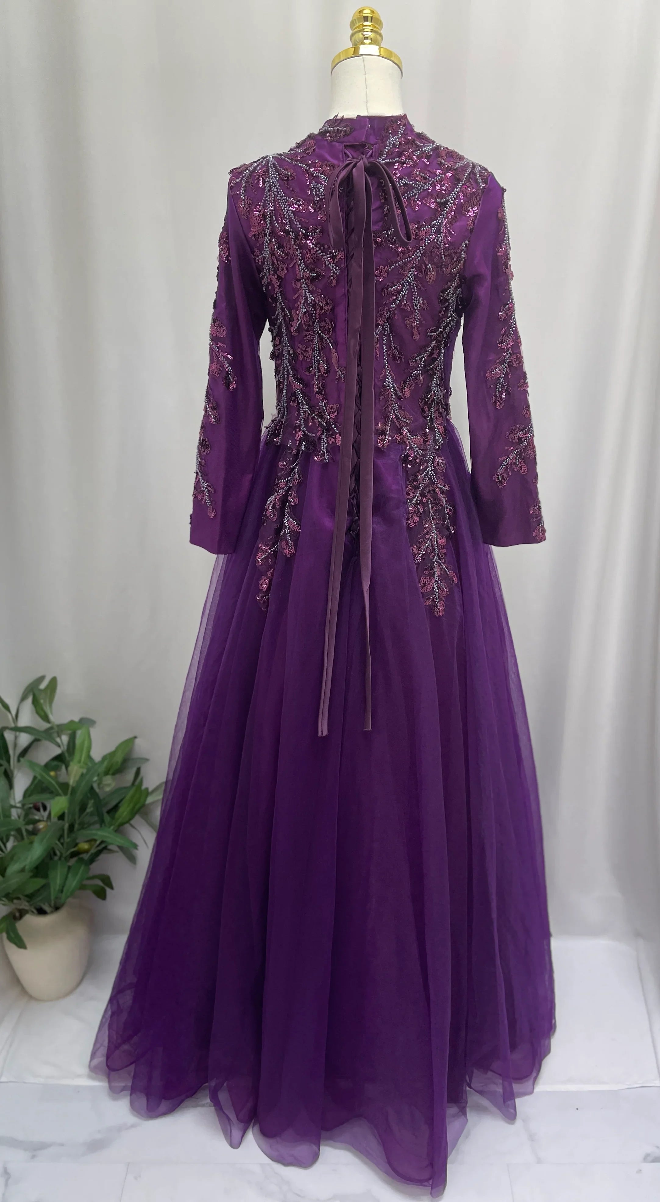Dew Branches Gown