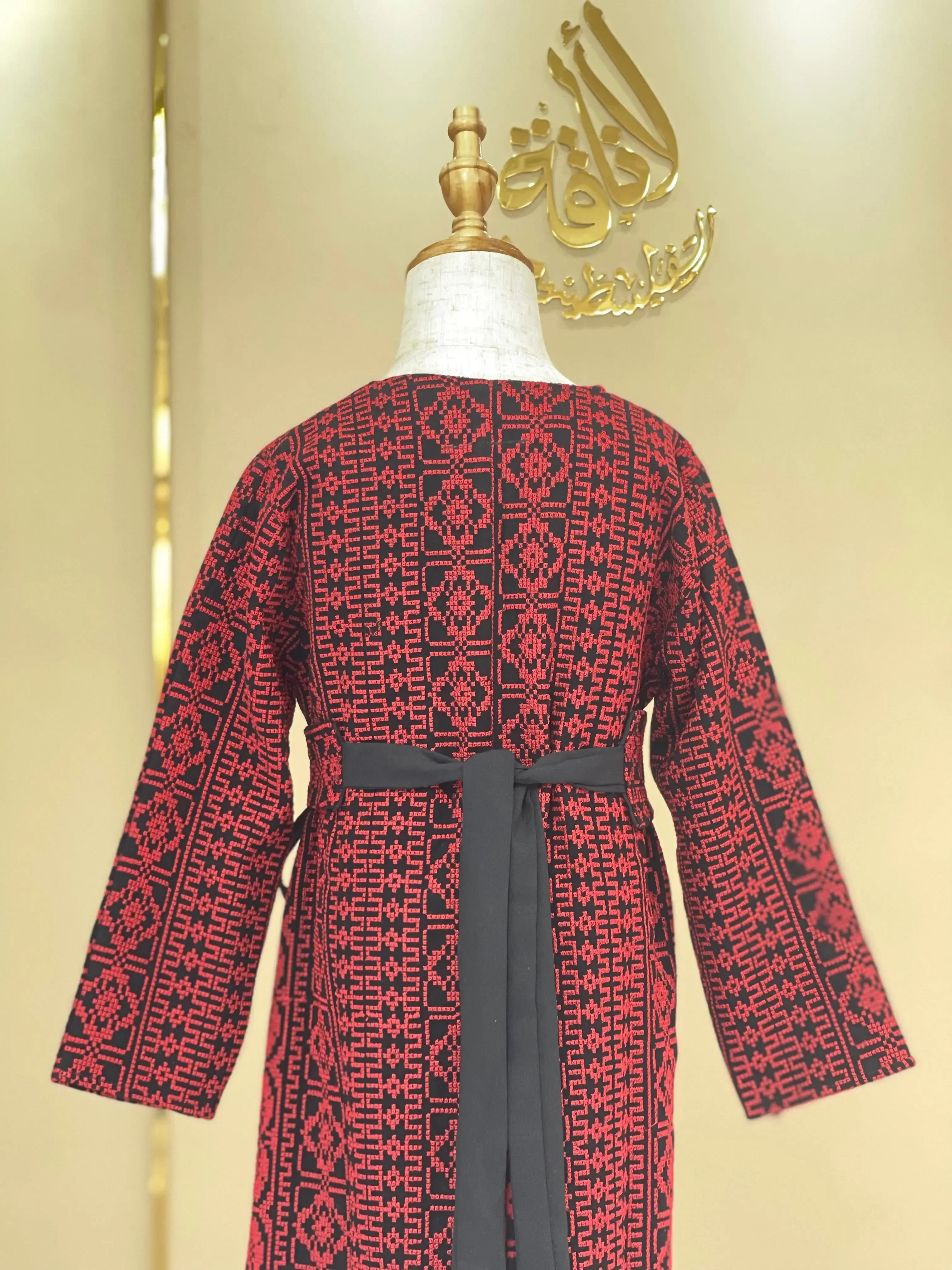 Embroidered Jacket for Girls and Teens: Elegance and Style Palestinian Elegance