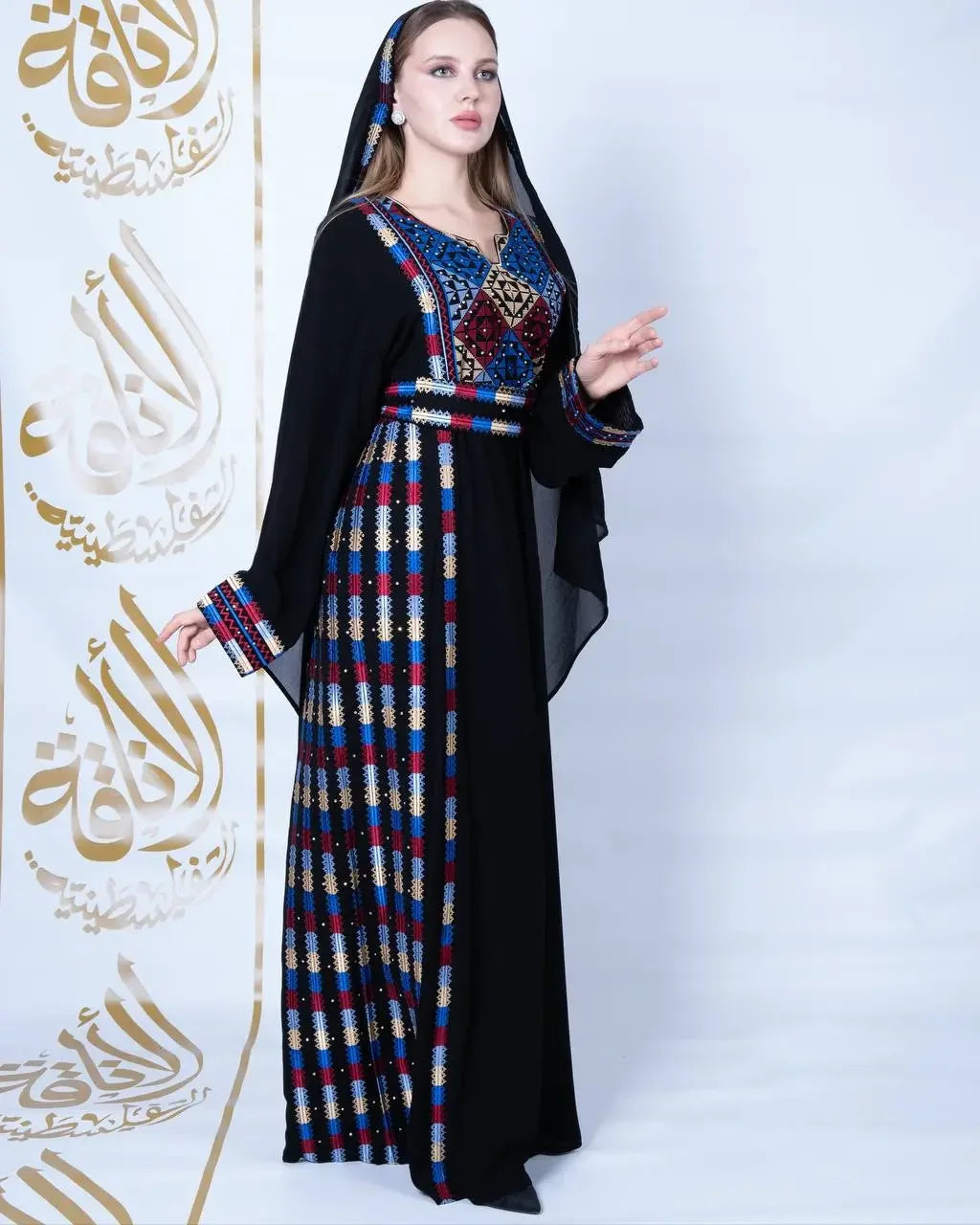 Unique Embroidery Manjal Thoub: Elegance and Intricate Craftsmanship Palestinian Elegance