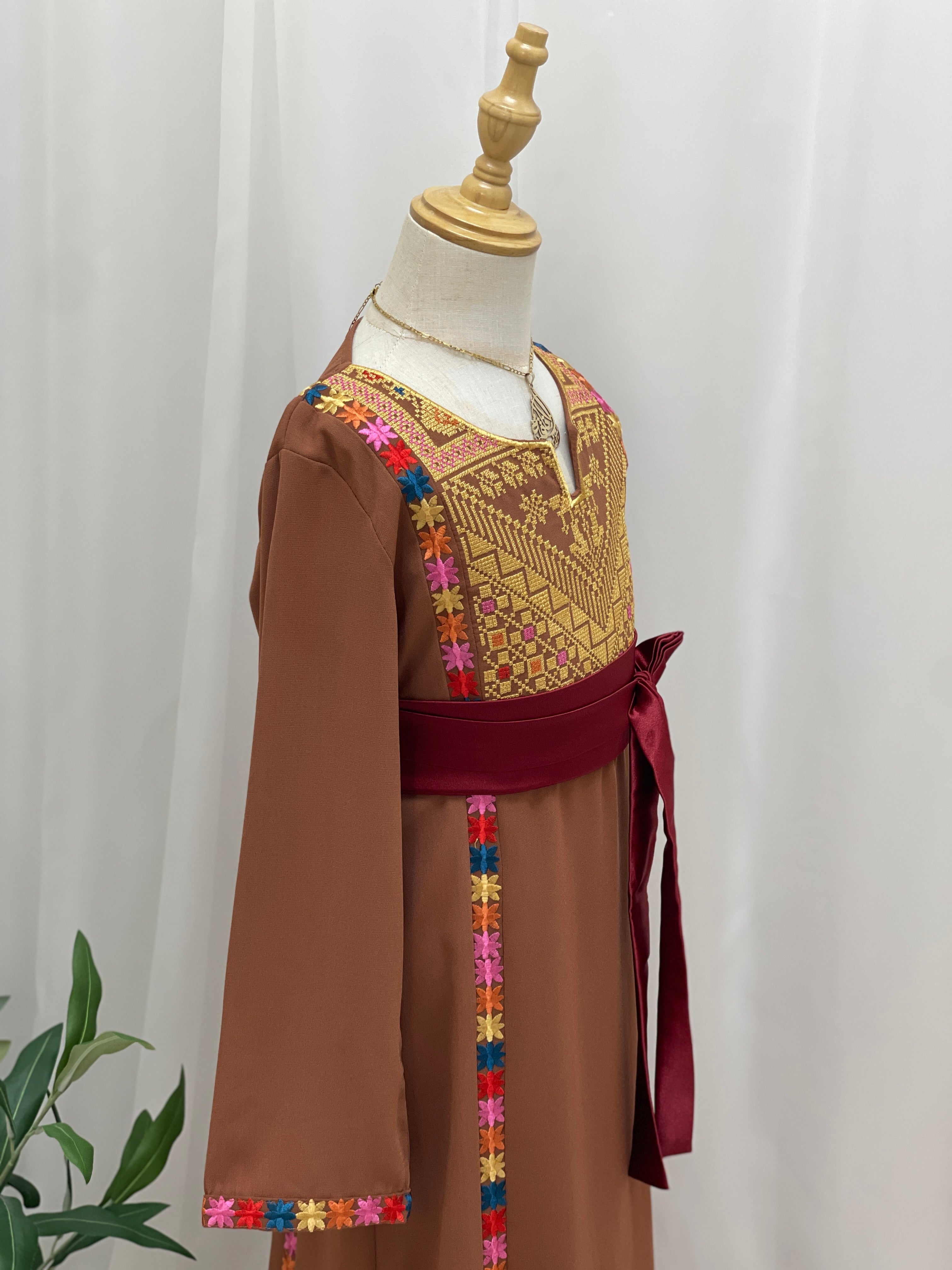 Little Heritage Bloom Dress – Timeless Cultural Kids Wear