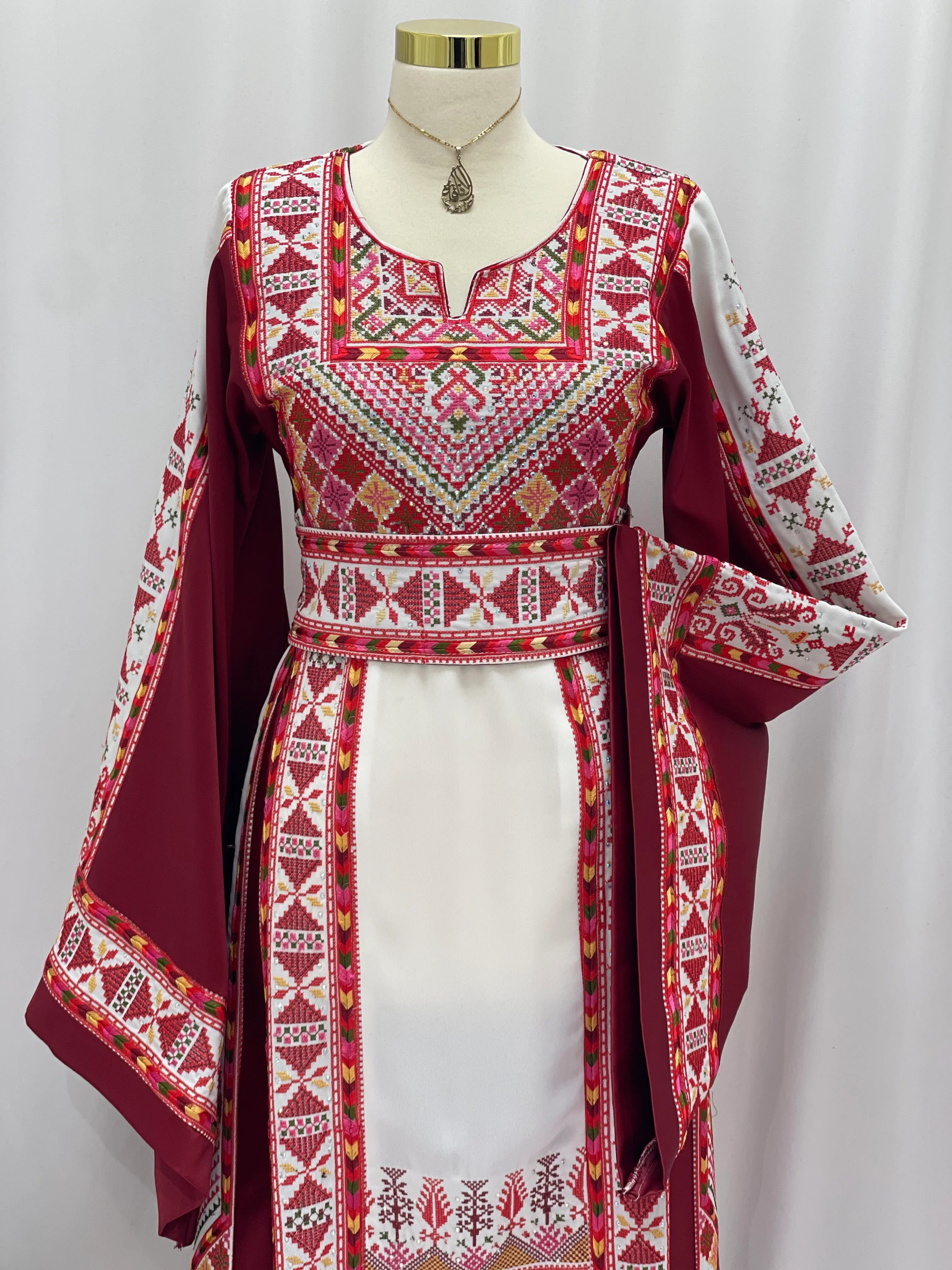 Thuraya Heritage Embroidered Thobe