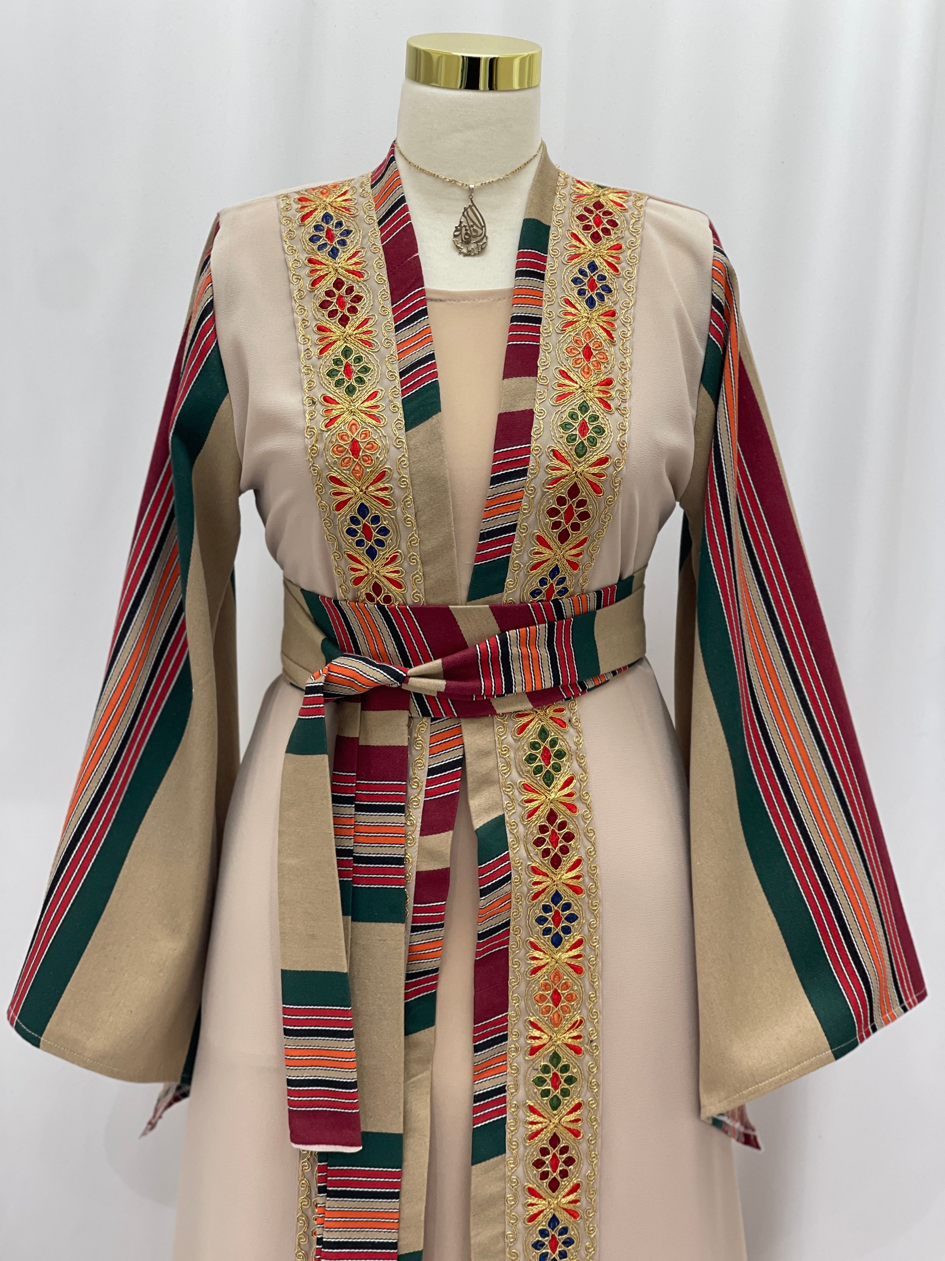 Al-Majdal Embroidered Cardigan