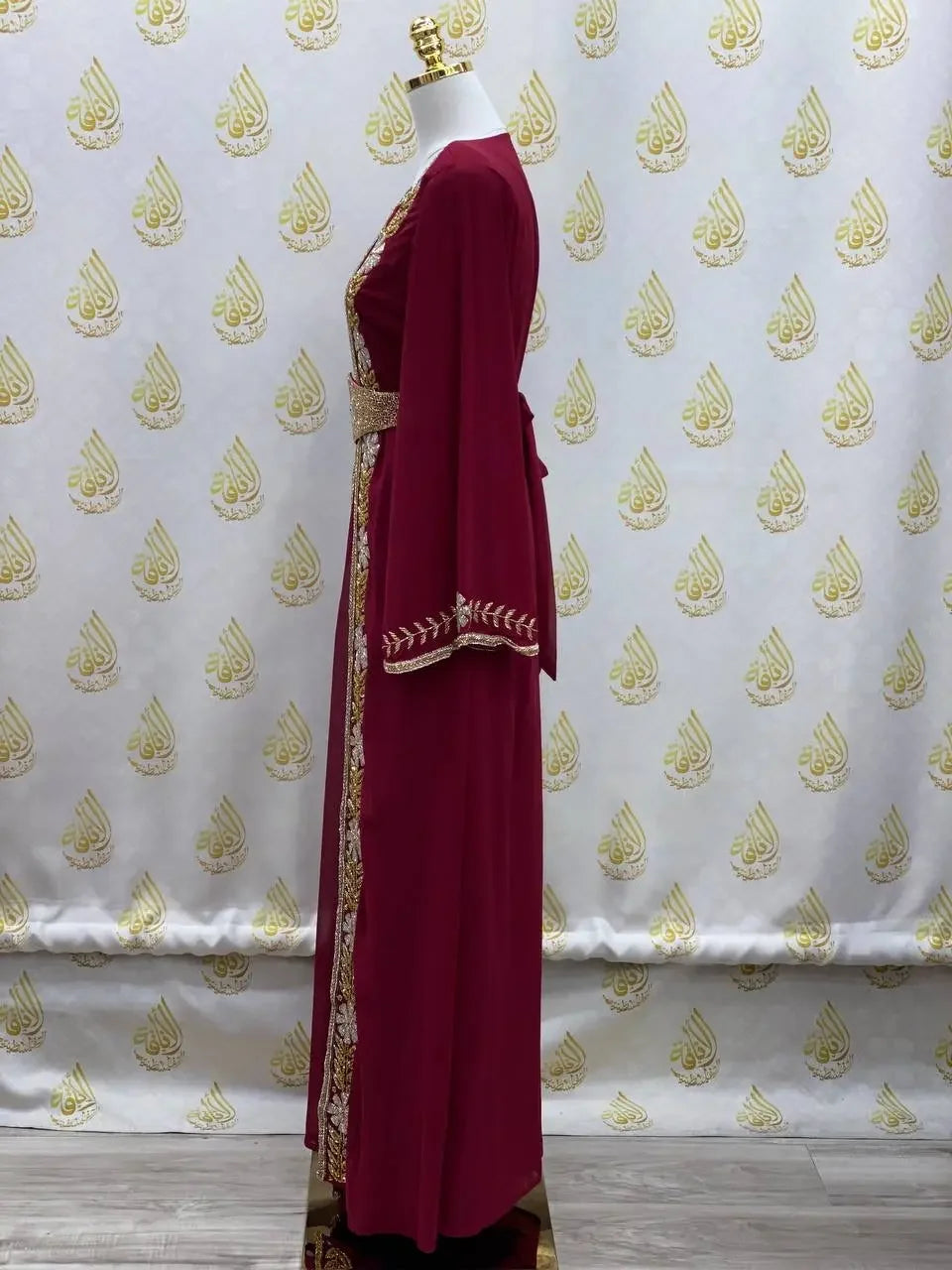 Rawand Hand Made Beads Kaftan: Elegance and Heirloom Quality Palestinian Elegance