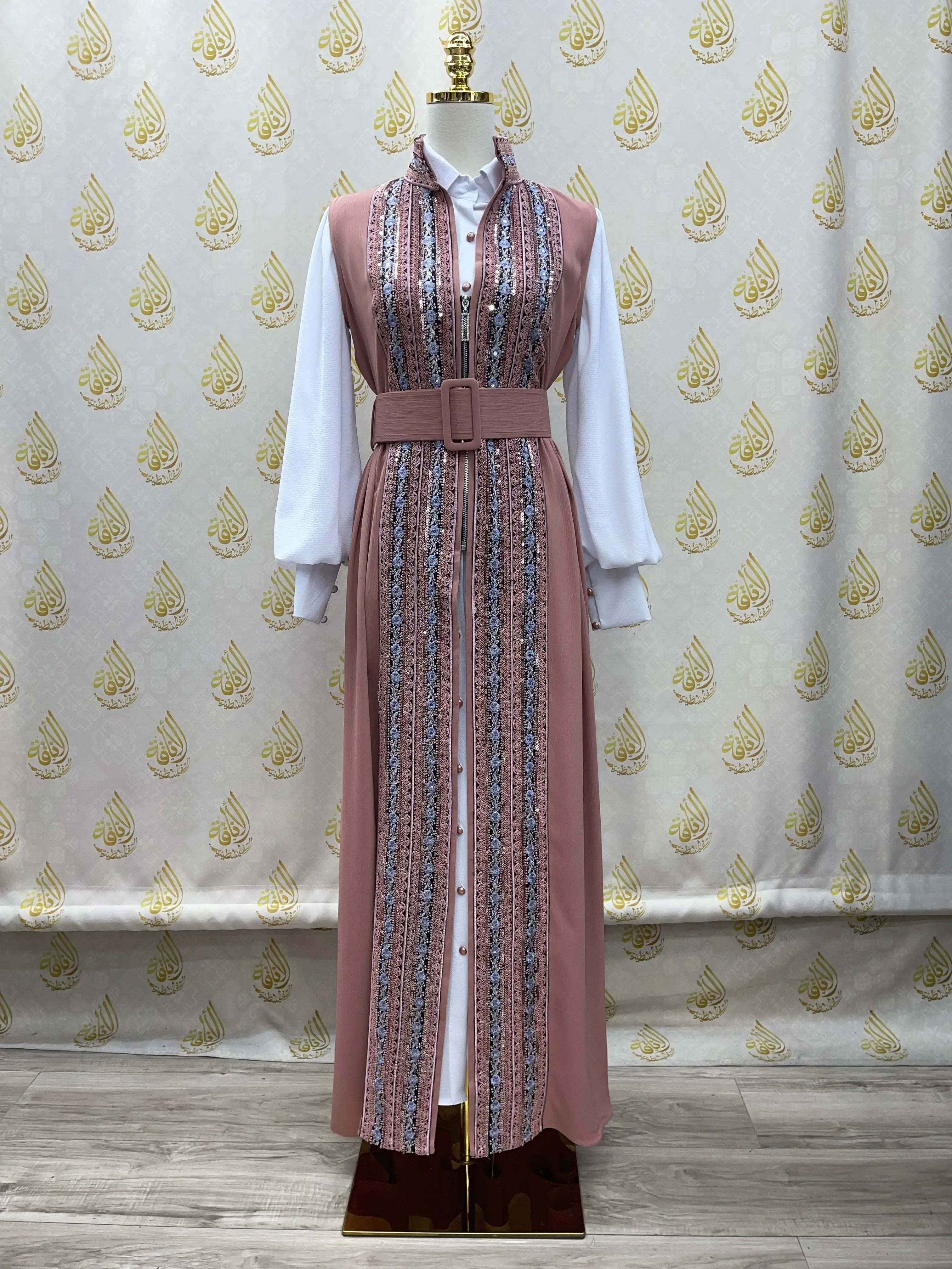 Vest Maxi Dress: Versatile Style and Effortless Elegance Palestinian Elegance