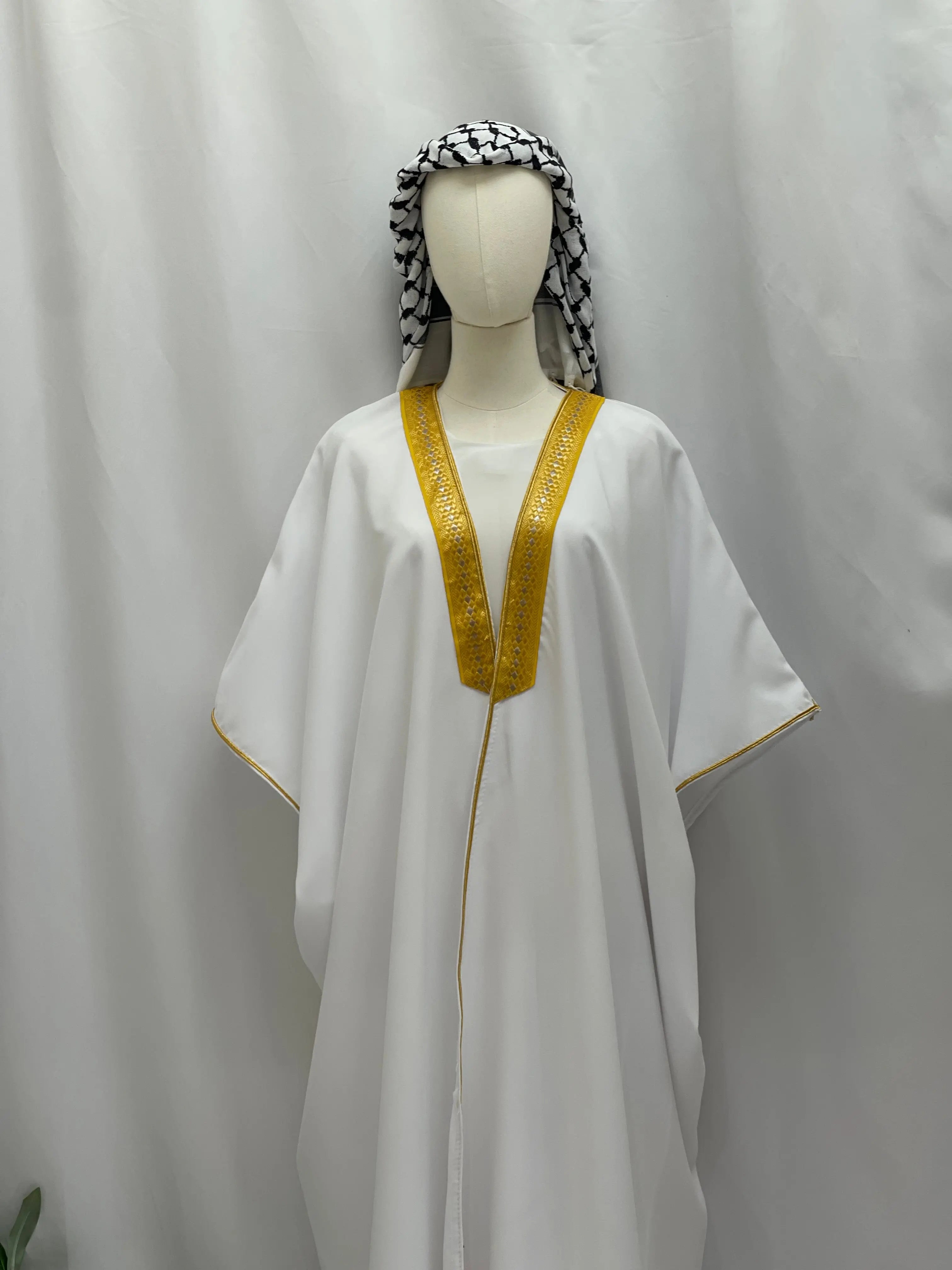 Men's Palestinian Bisht - Traditional & Timeless Middle Eastern Elegance Palestinian Elegance