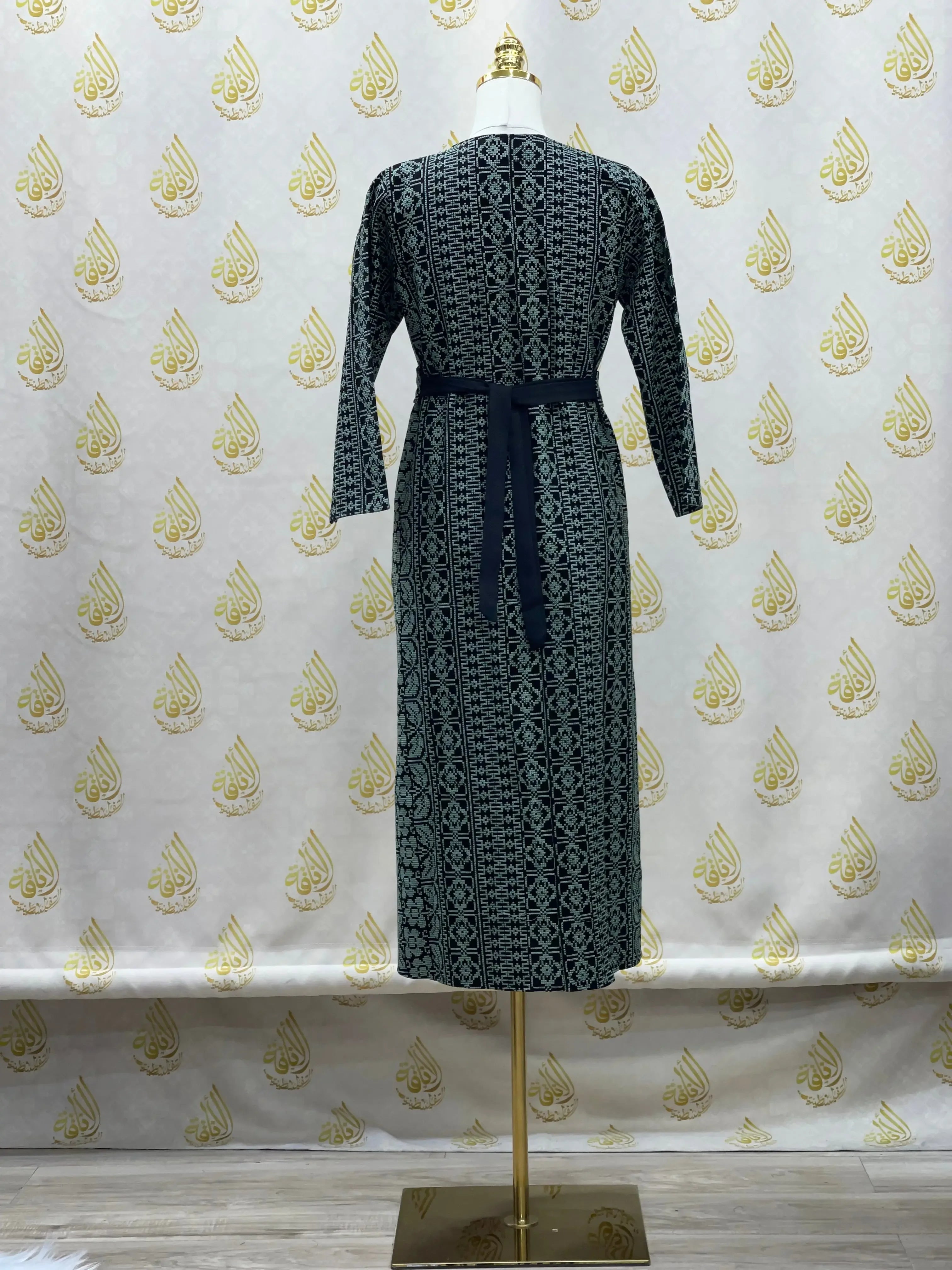 Long Embroidered Cardigan for Kids and Teens: Elegance and Comfort Palestinian Elegance