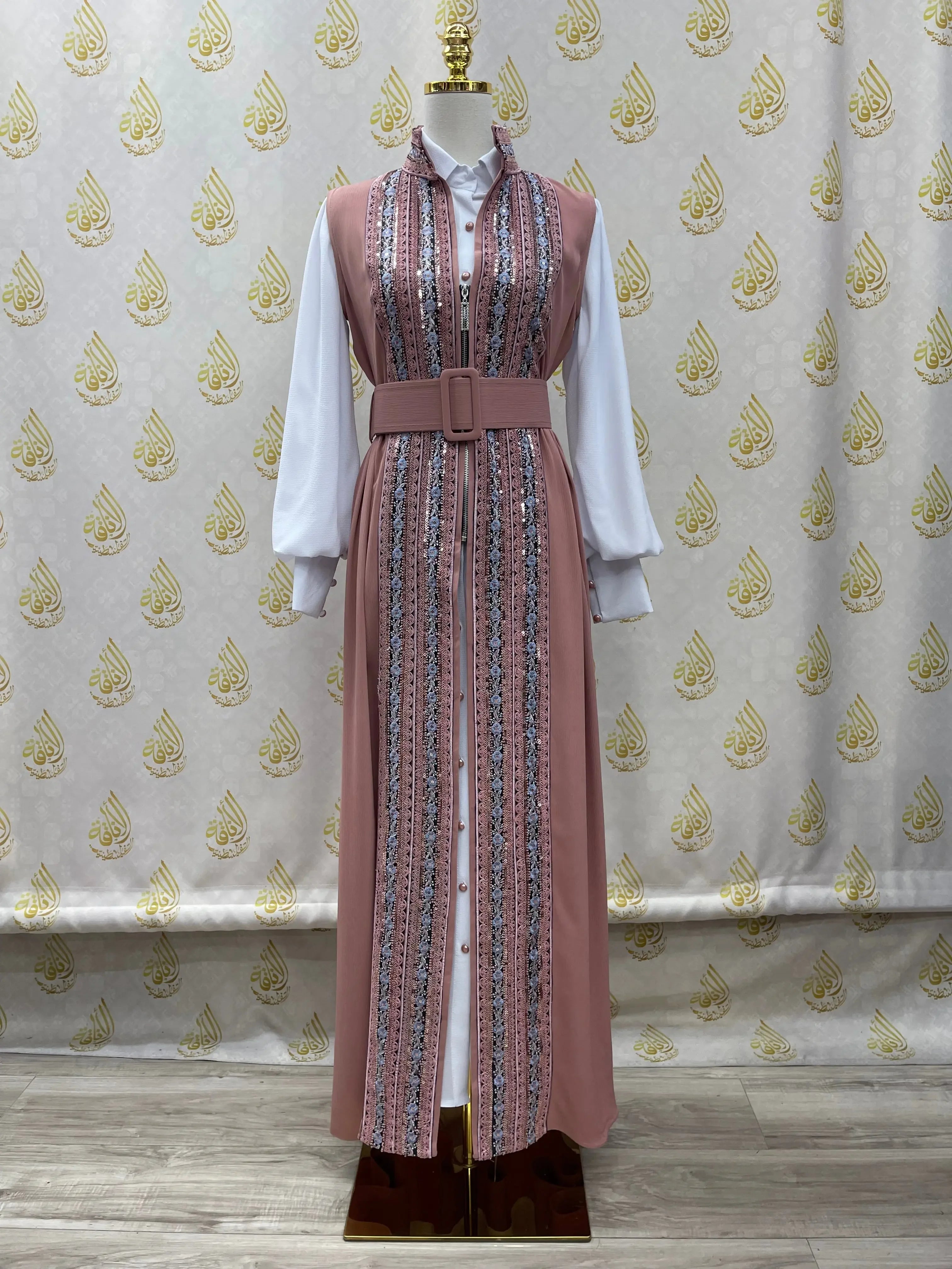 Vest Maxi Dress: Versatile Style and Effortless Elegance Palestinian Elegance