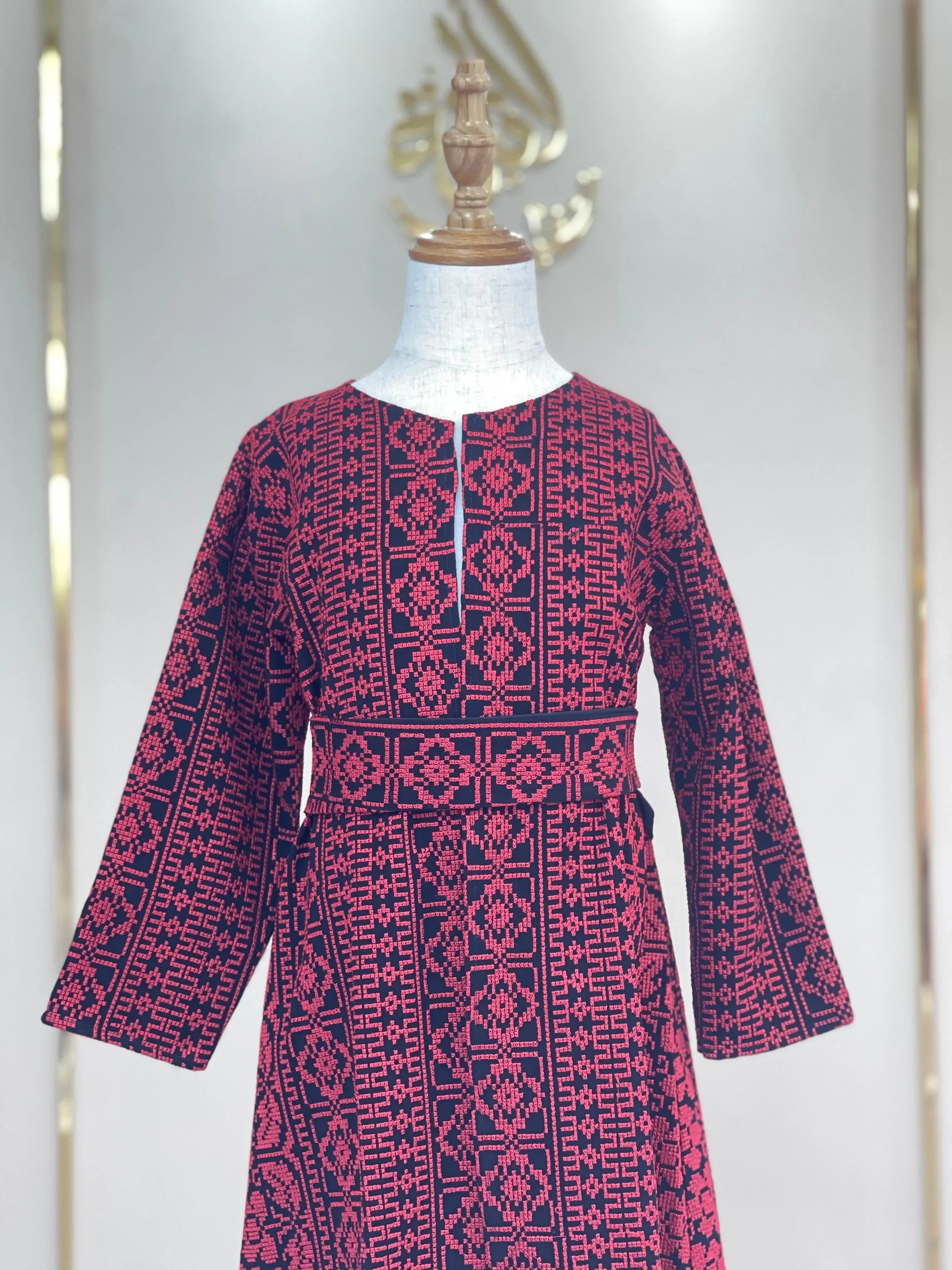 Embroidered Jacket for Girls and Teens: Elegance and Style Palestinian Elegance