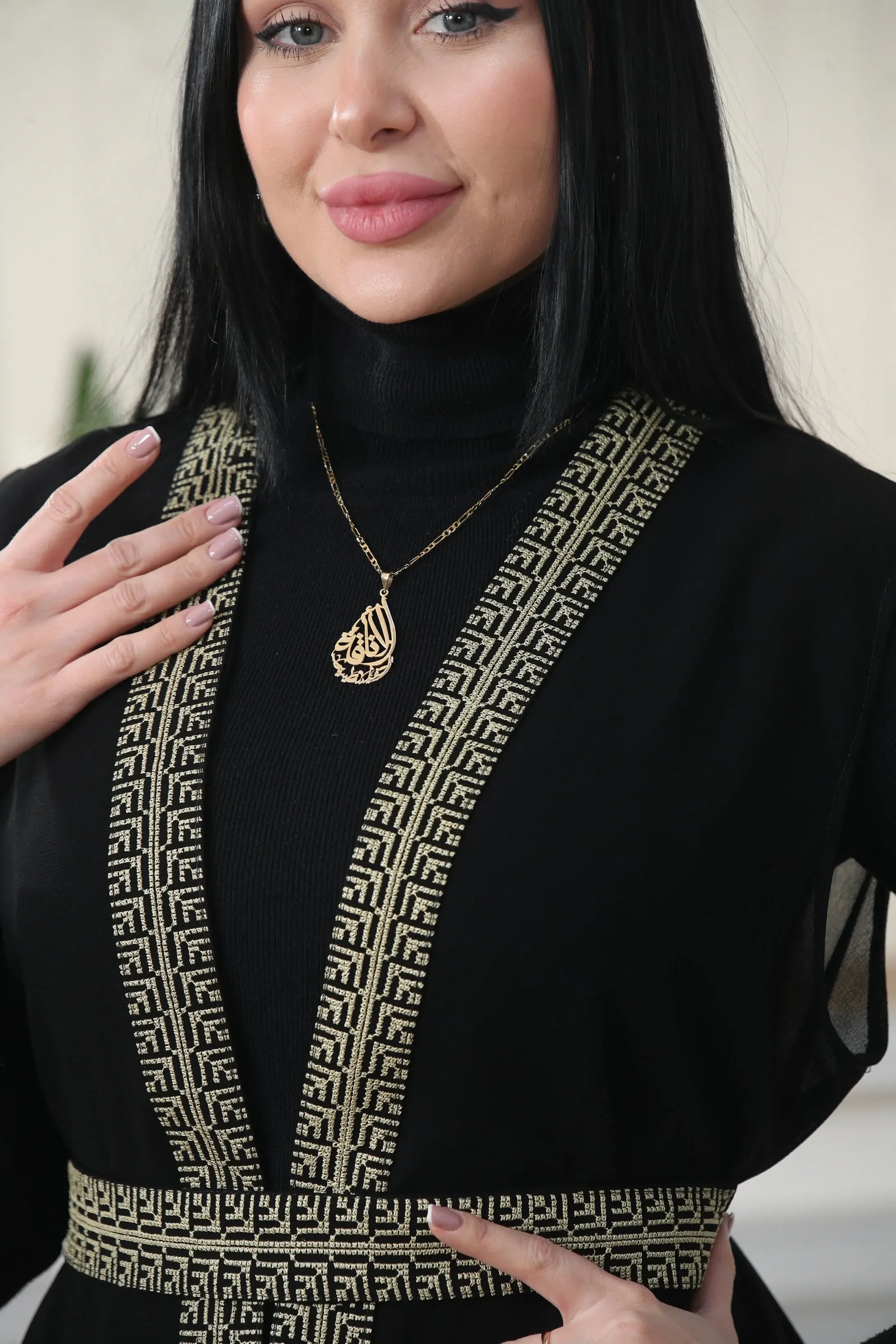 Chiffon Colorful Embroidered Vest - Vibrant & Stylish Layer Palestinian Elegance