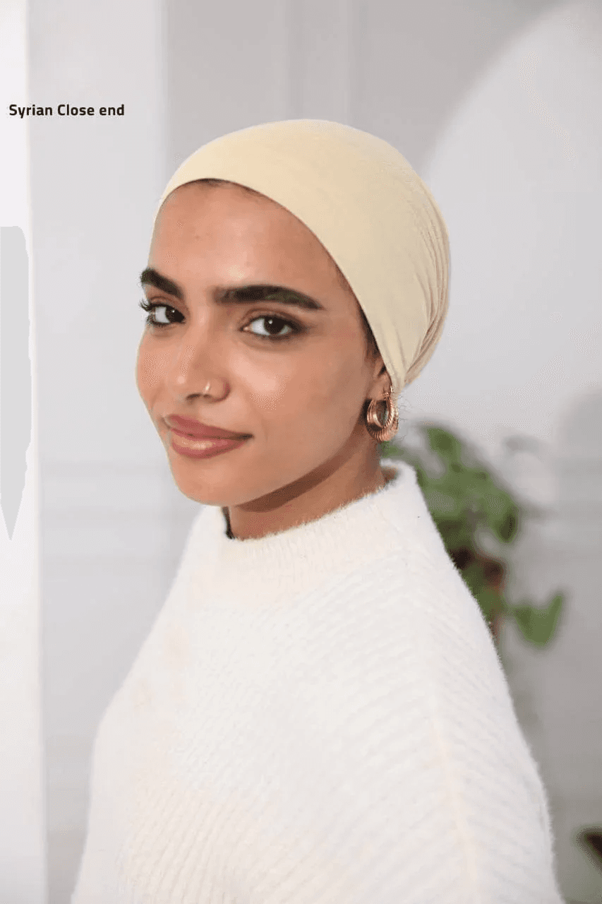 Syrian-Style Closed Bonnet – 100% Cotton