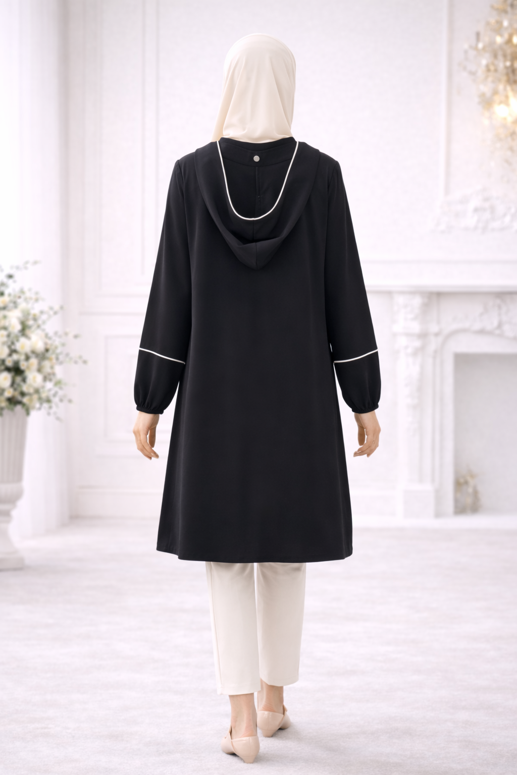 Iman Hooded Long Tunic: Comfort Meets Chic Style