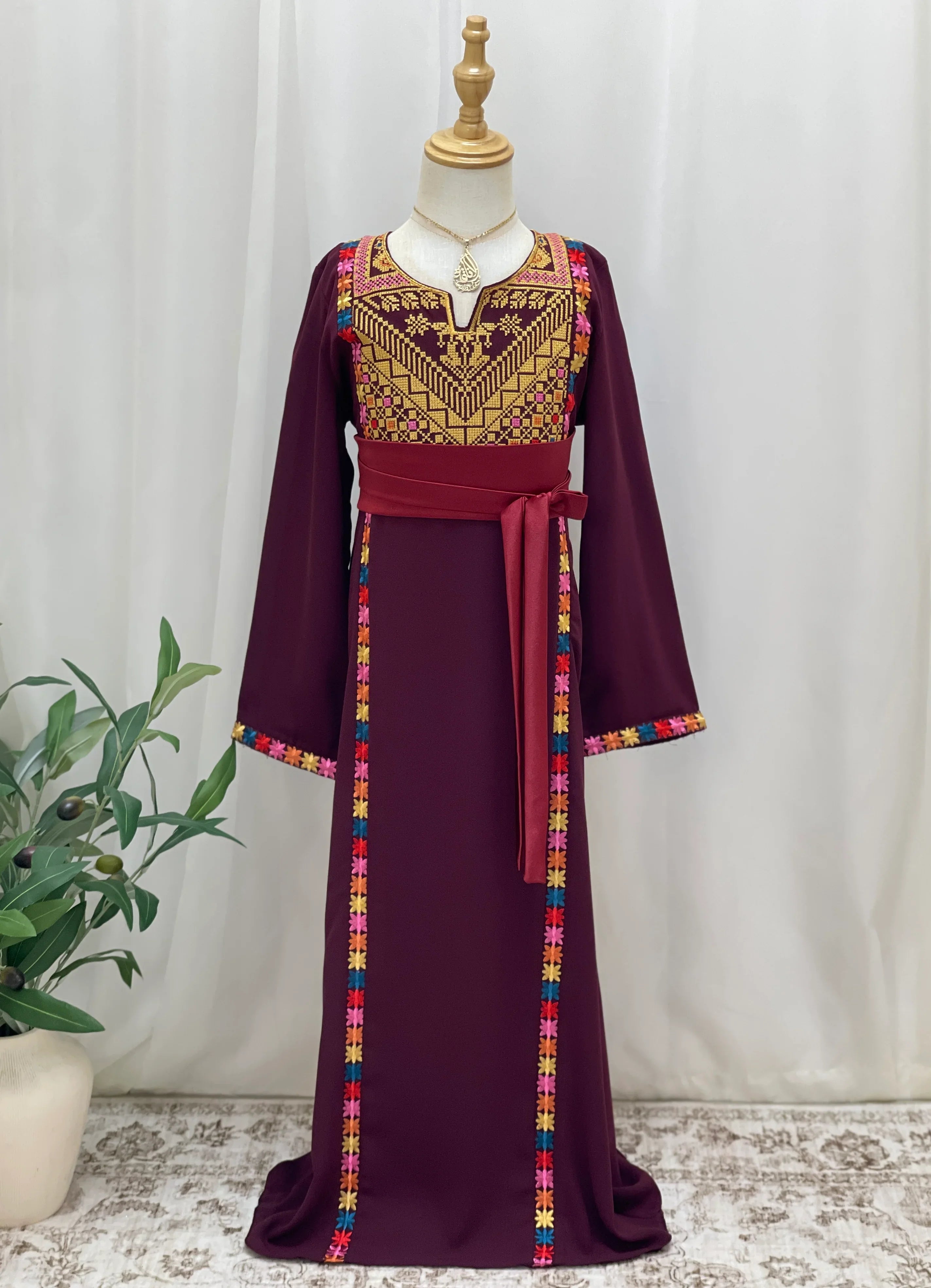 Little Heritage Bloom Dress – Timeless Cultural Kids Wear