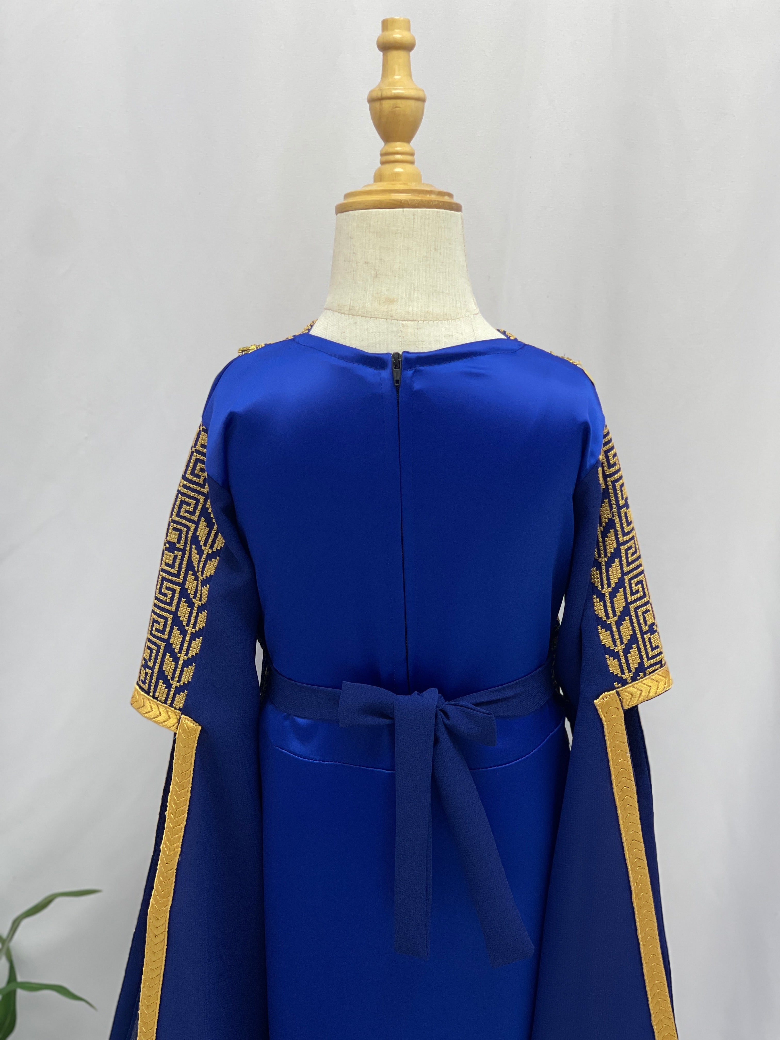 Heritage Coin Embroidered Girls Thobe Set