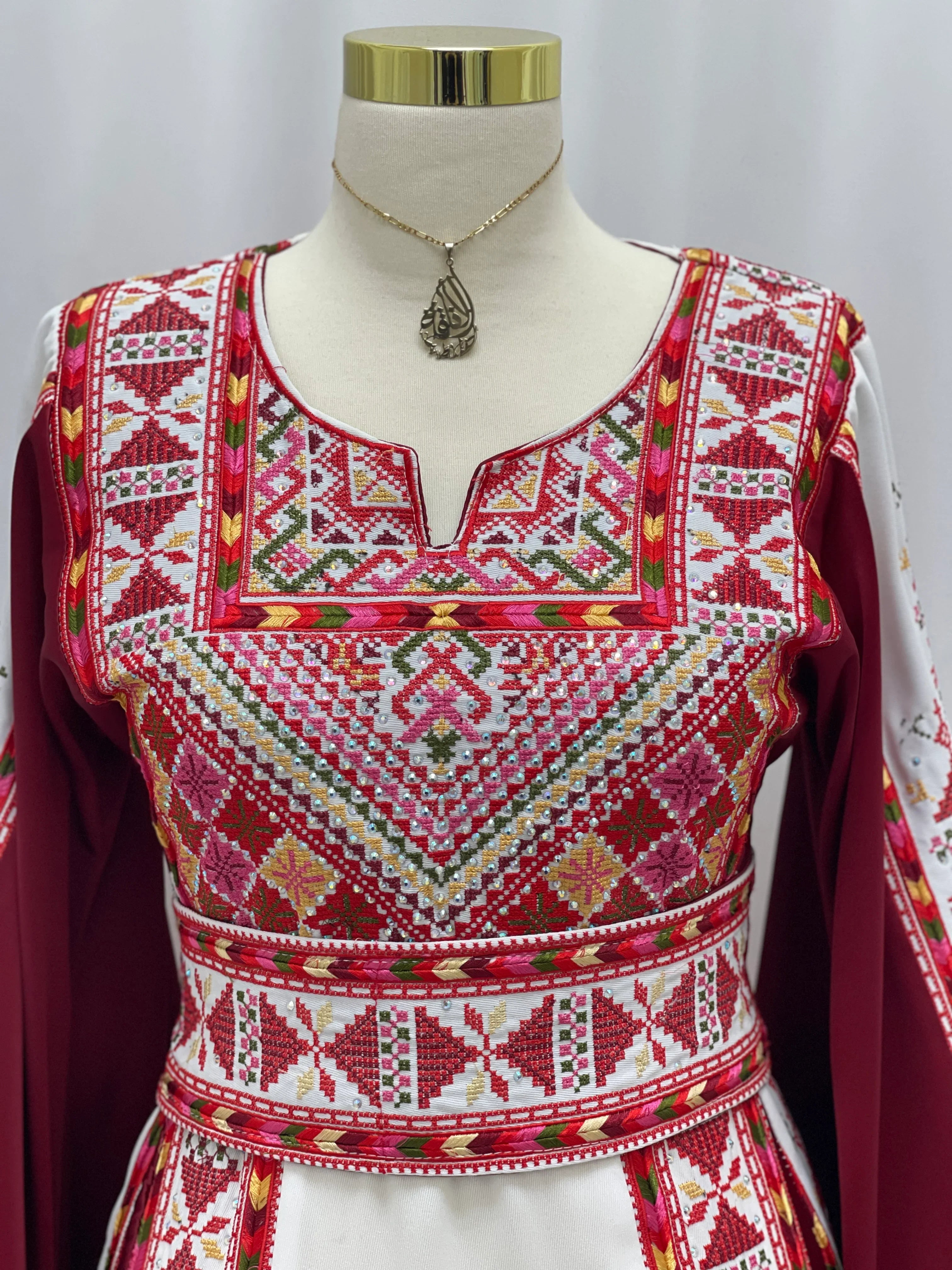 Thuraya Heritage Embroidered Thobe