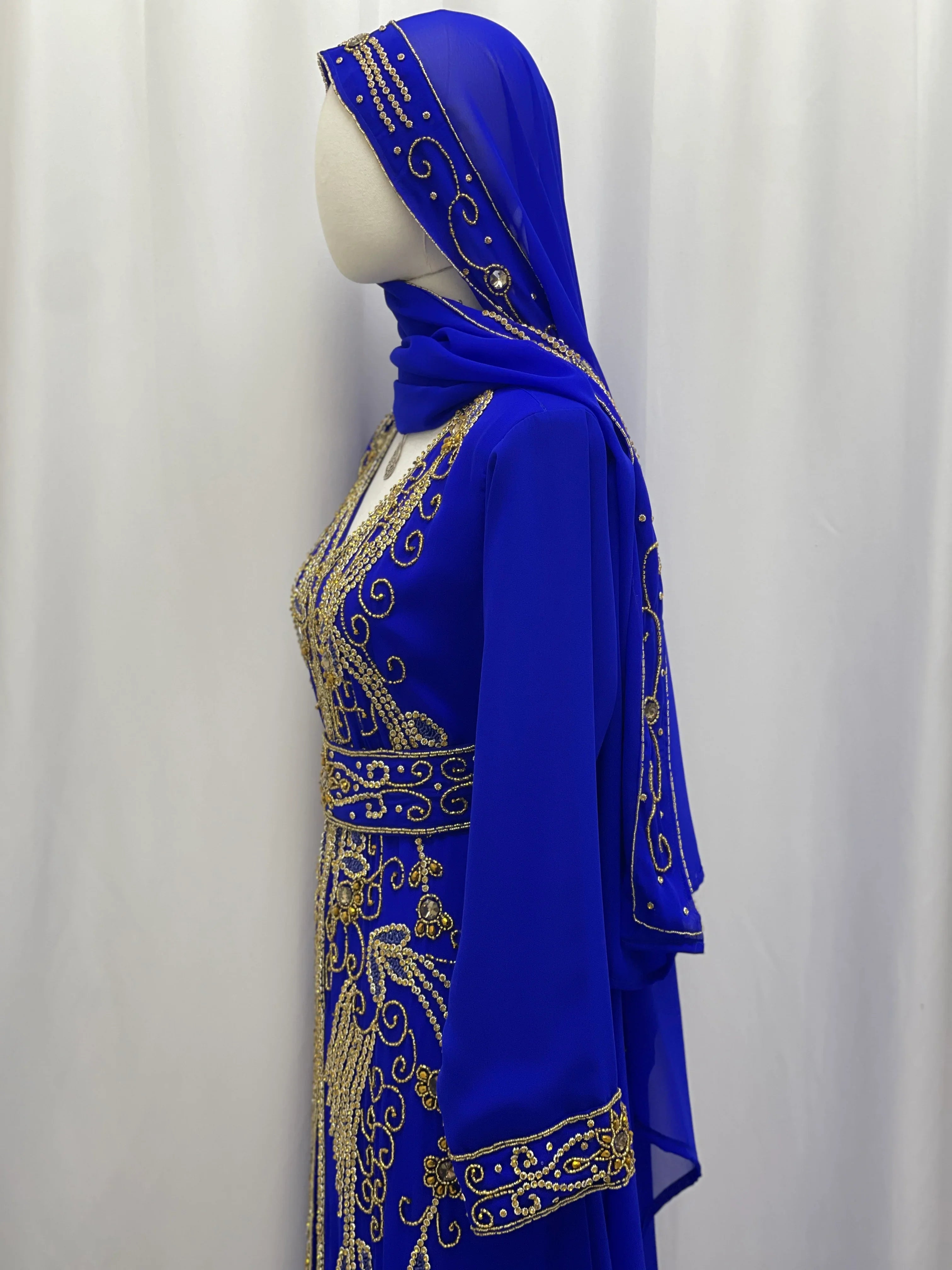 Royal Sapphire Kaftan