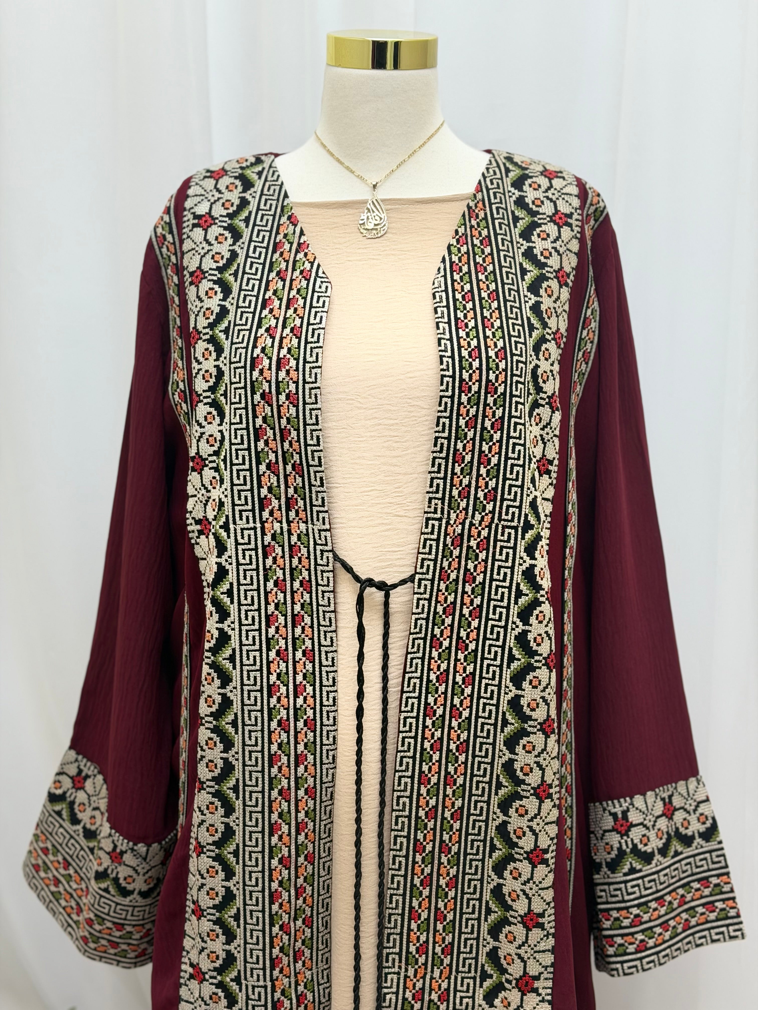 Tiraz Heritage Open Cardigan”