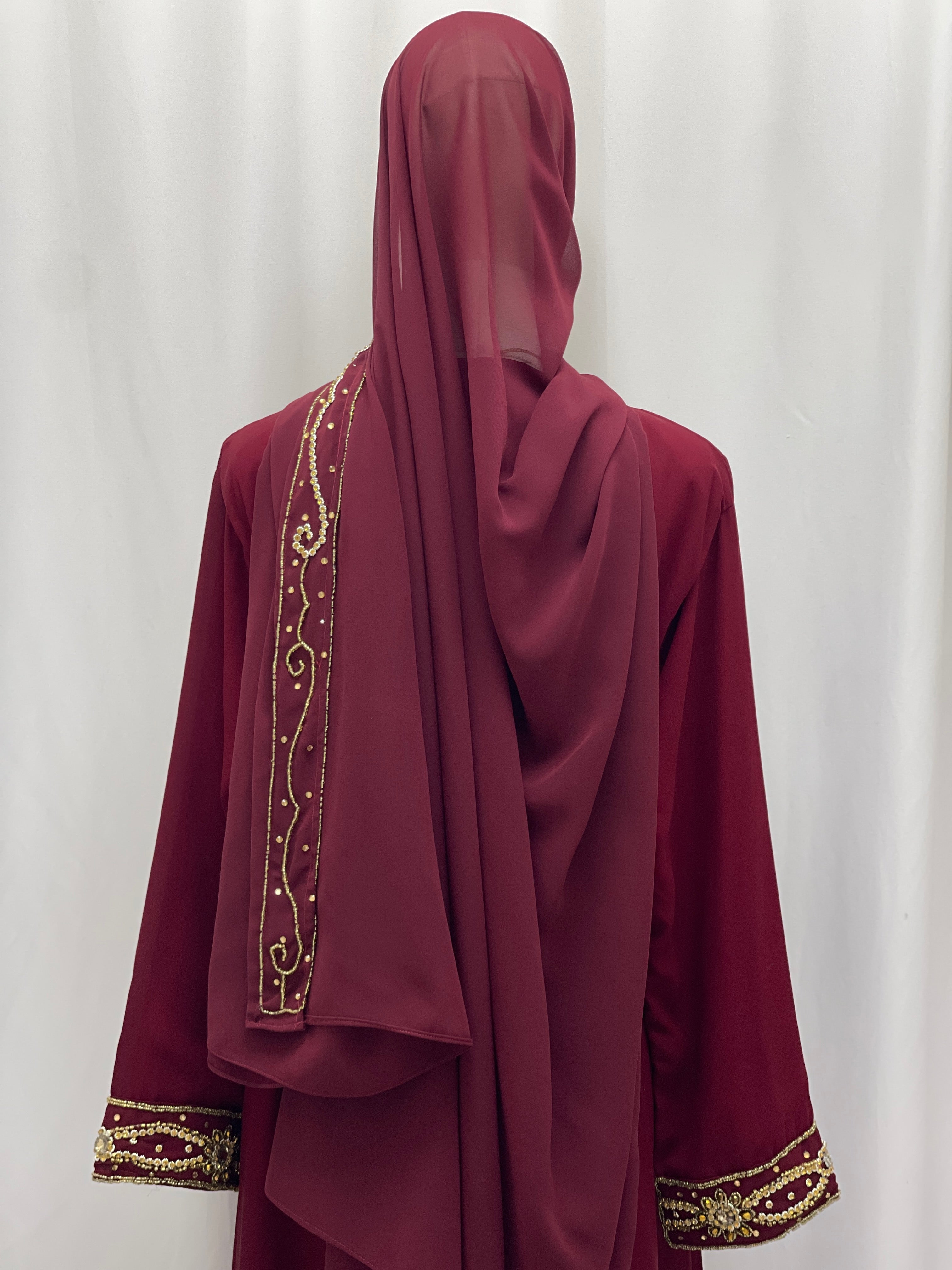 Crimson Royal Kaftan