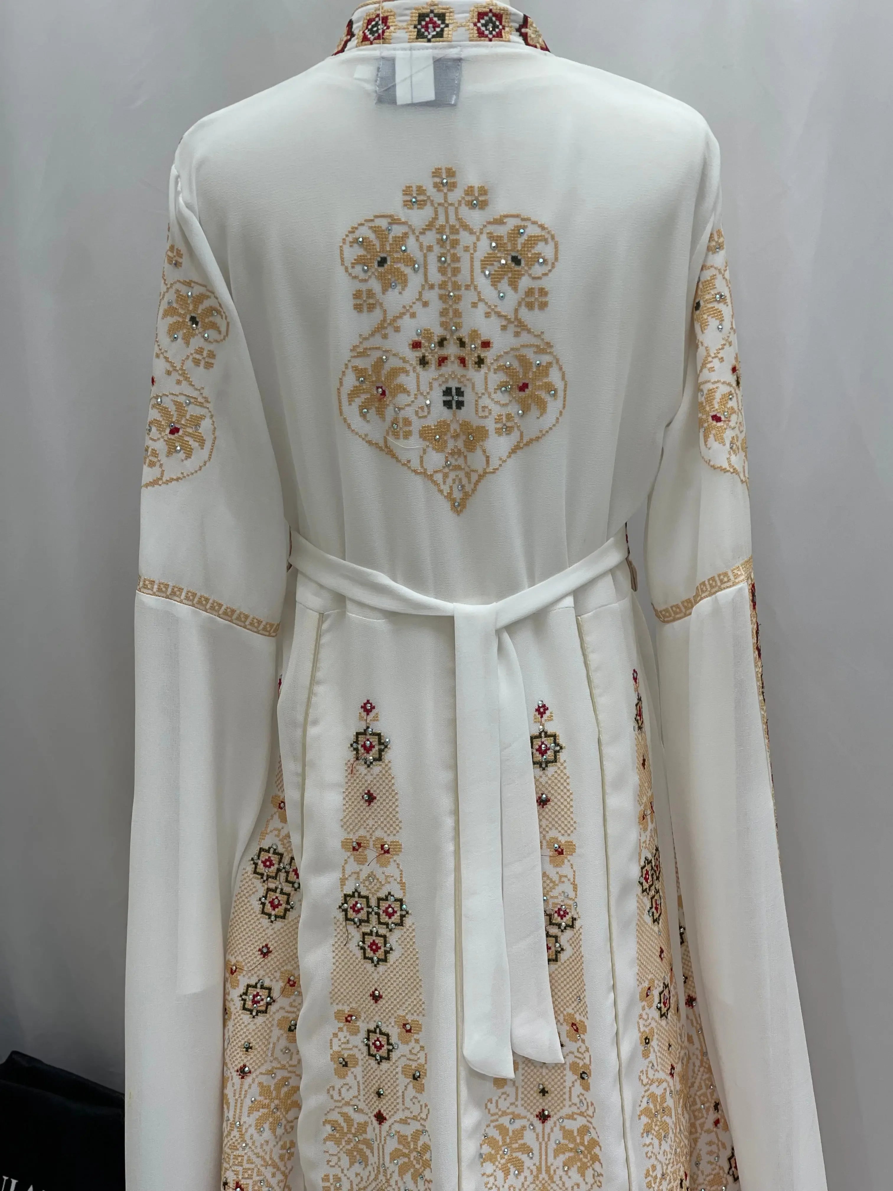 Embroidered Kaftan Palestinian Elegance