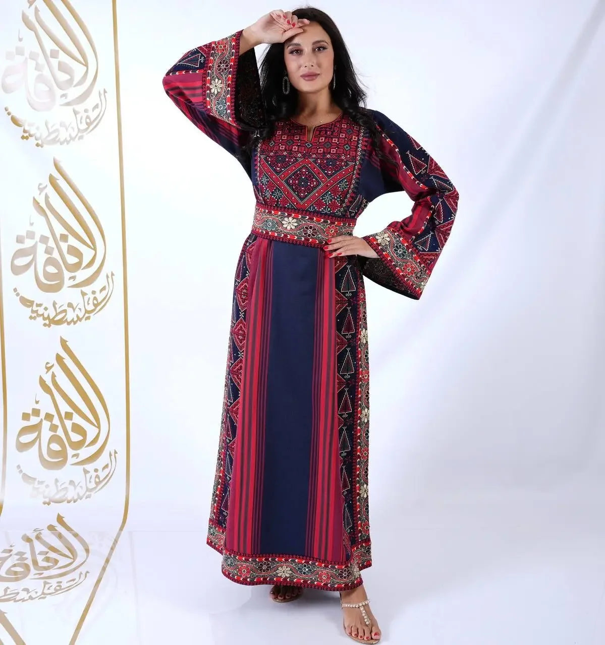 Trendy Majdlawi Thoub: Tradition Meets Modern Style Palestinian Elegance