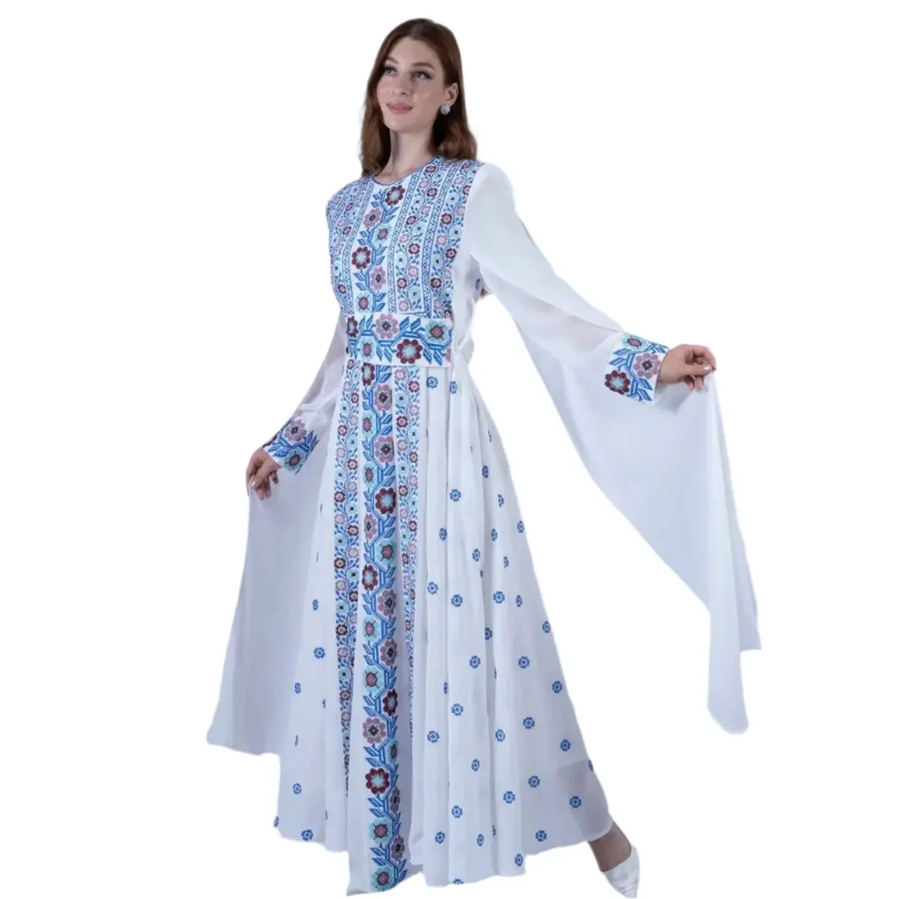 Embroidery Stylish Dress: Sophistication and Elegance Palestinian Elegance