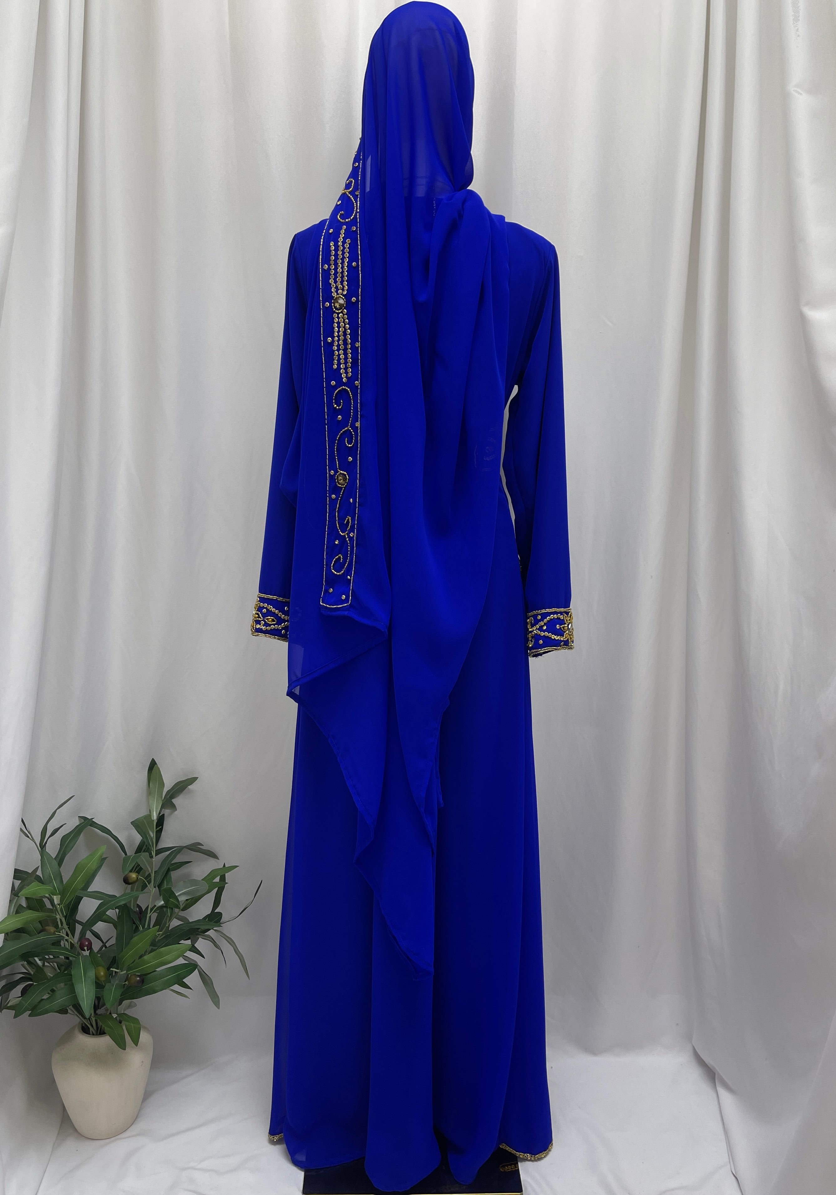 Royal Sapphire Kaftan