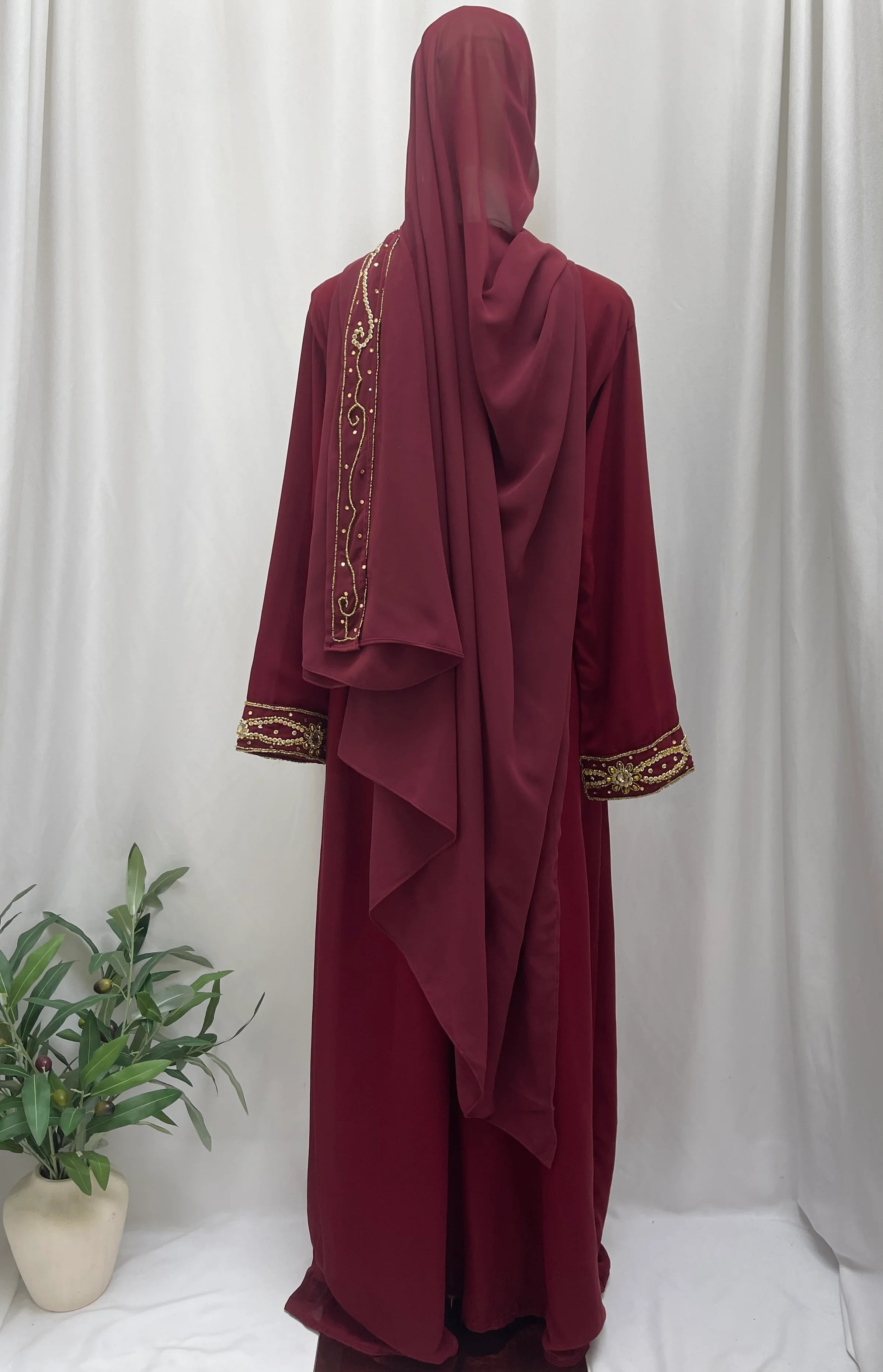 Crimson Royal Kaftan