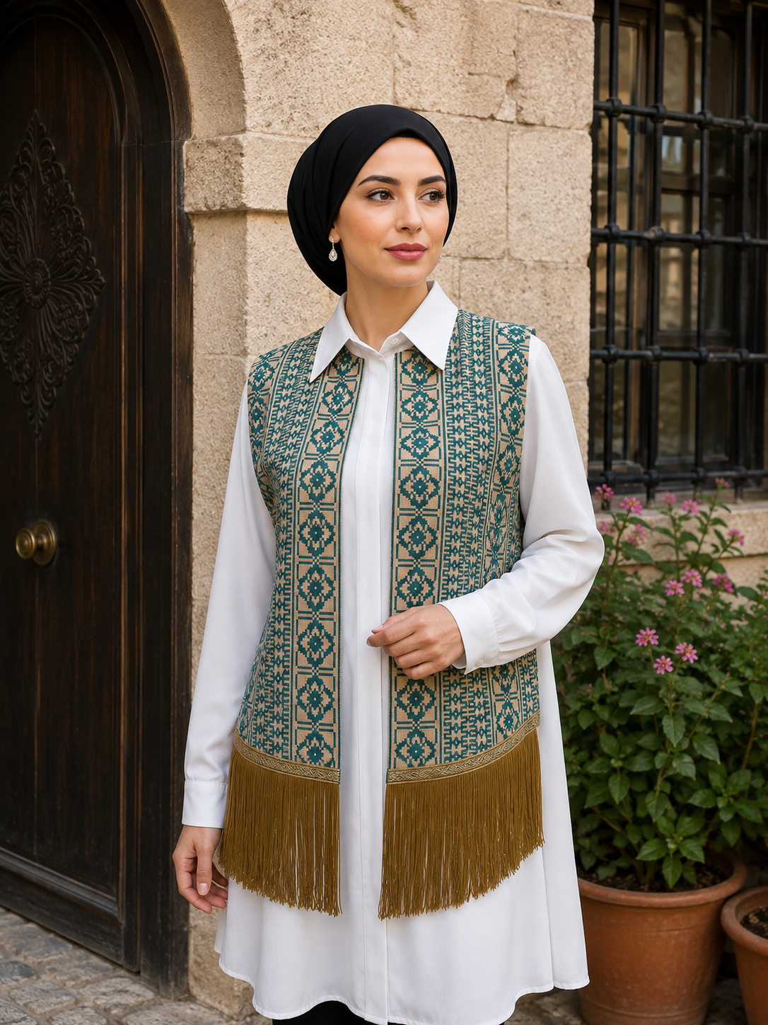 Embroidery Tassel Vest: Timeless Elegance and Versatile Style