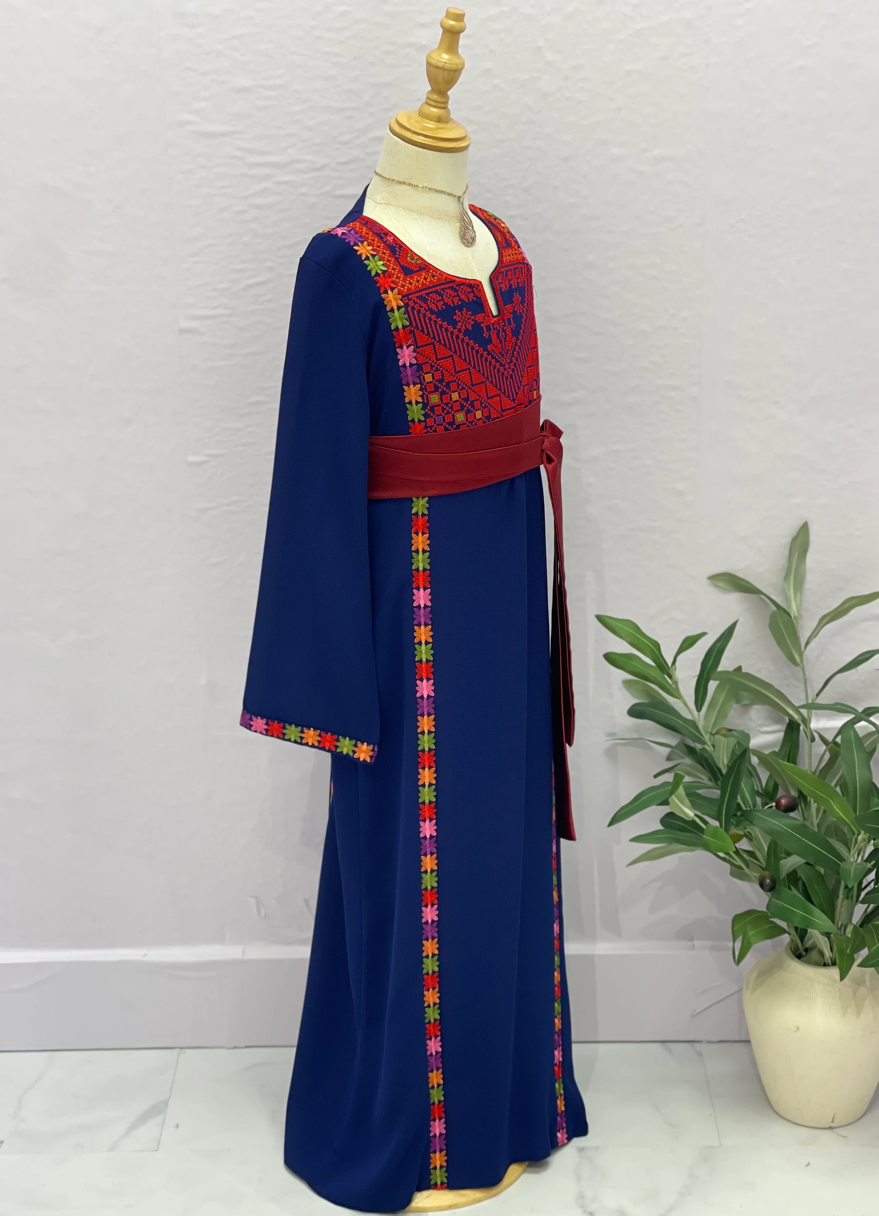 Little Heritage Bloom Dress – Timeless Cultural Kids Wear