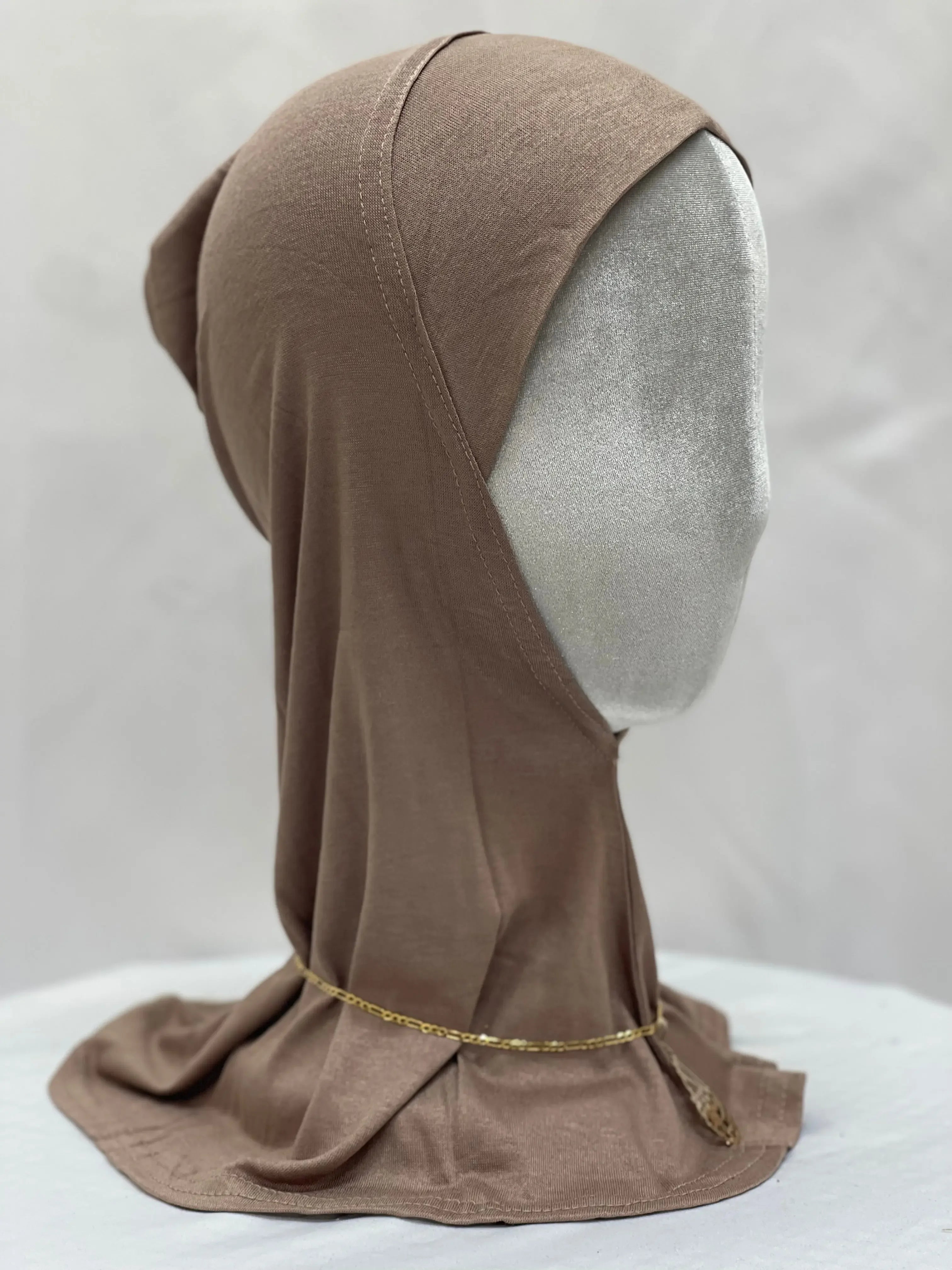 Effortless Style: One Piece Ninja Cotton Hijab Palestinian Elegance