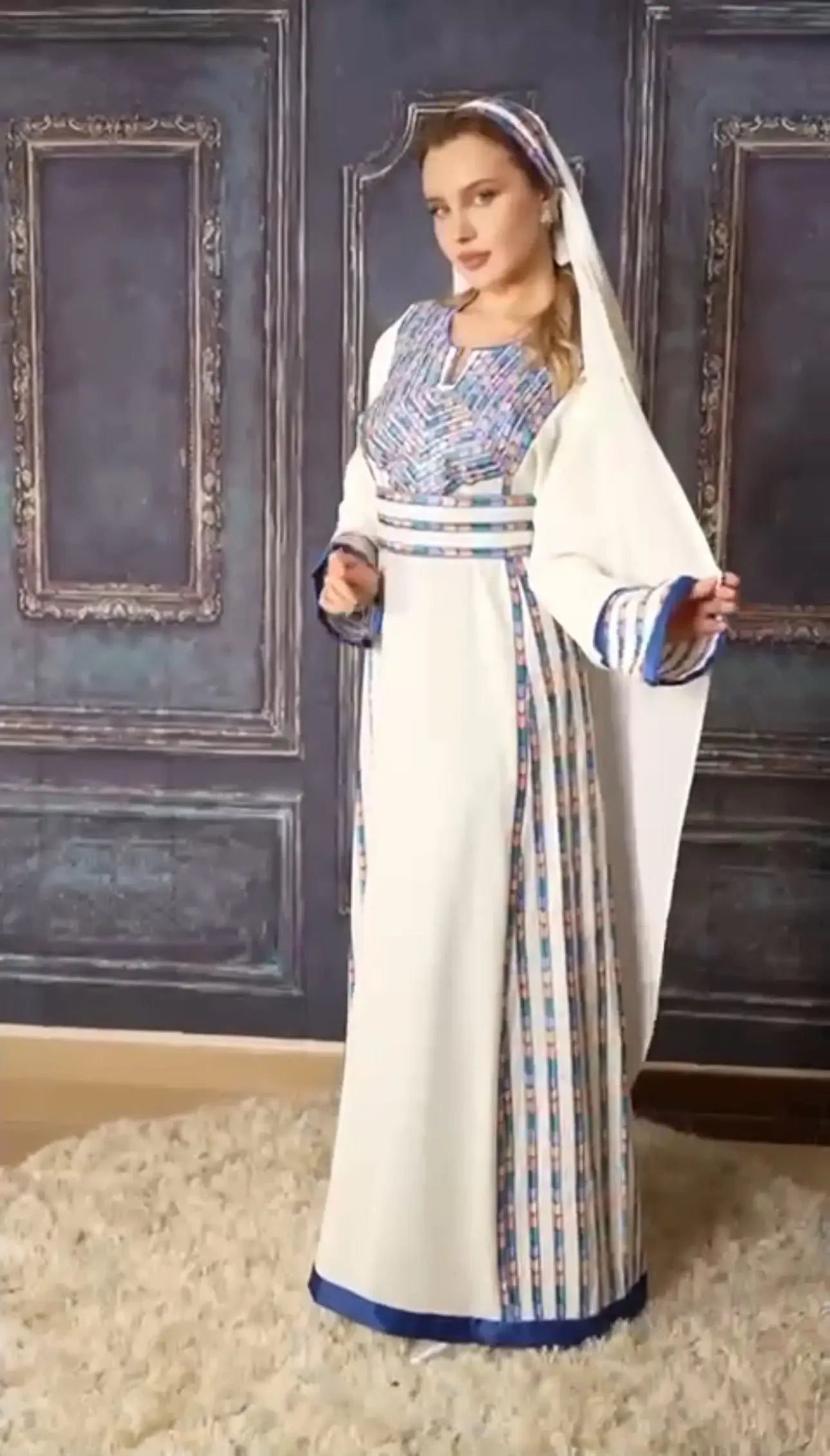 Sabala Embroidery Thoub: Exquisite Craftsmanship and Timeless Elegance Palestinian Elegance