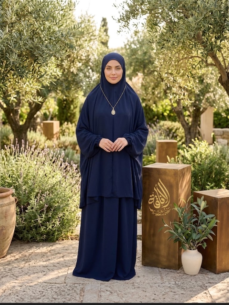 Two-Piece Portable Prayer Set for Comfort and Convenience