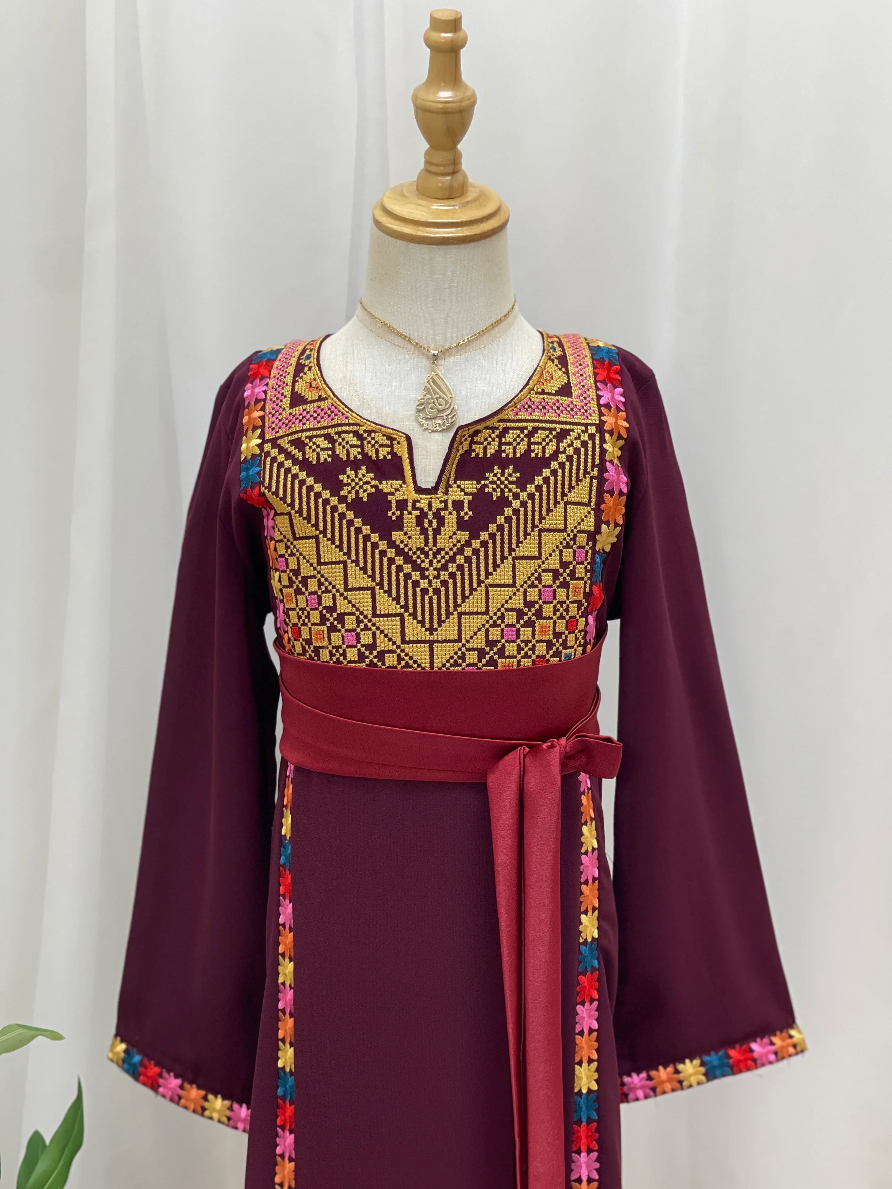 Little Heritage Bloom Dress – Timeless Cultural Kids Wear