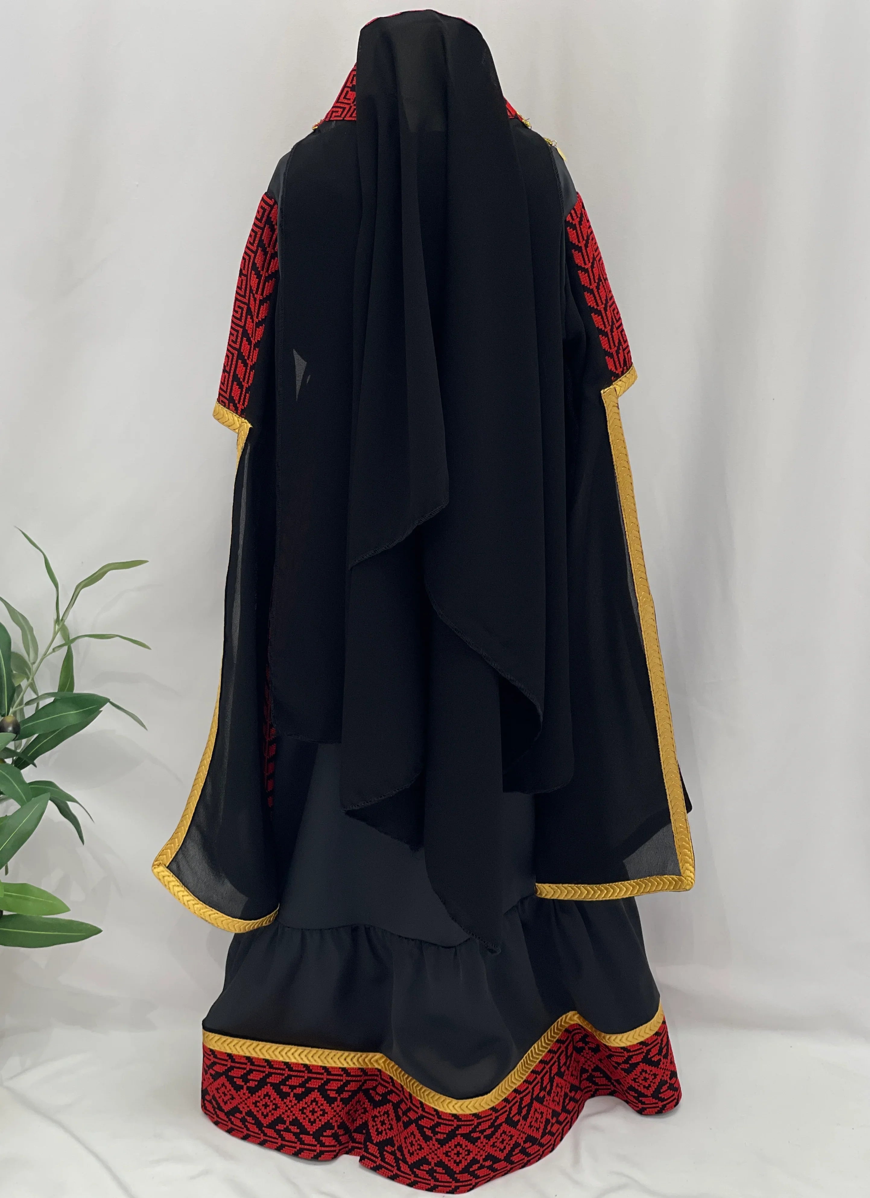 Heritage Coin Embroidered Girls Thobe Set