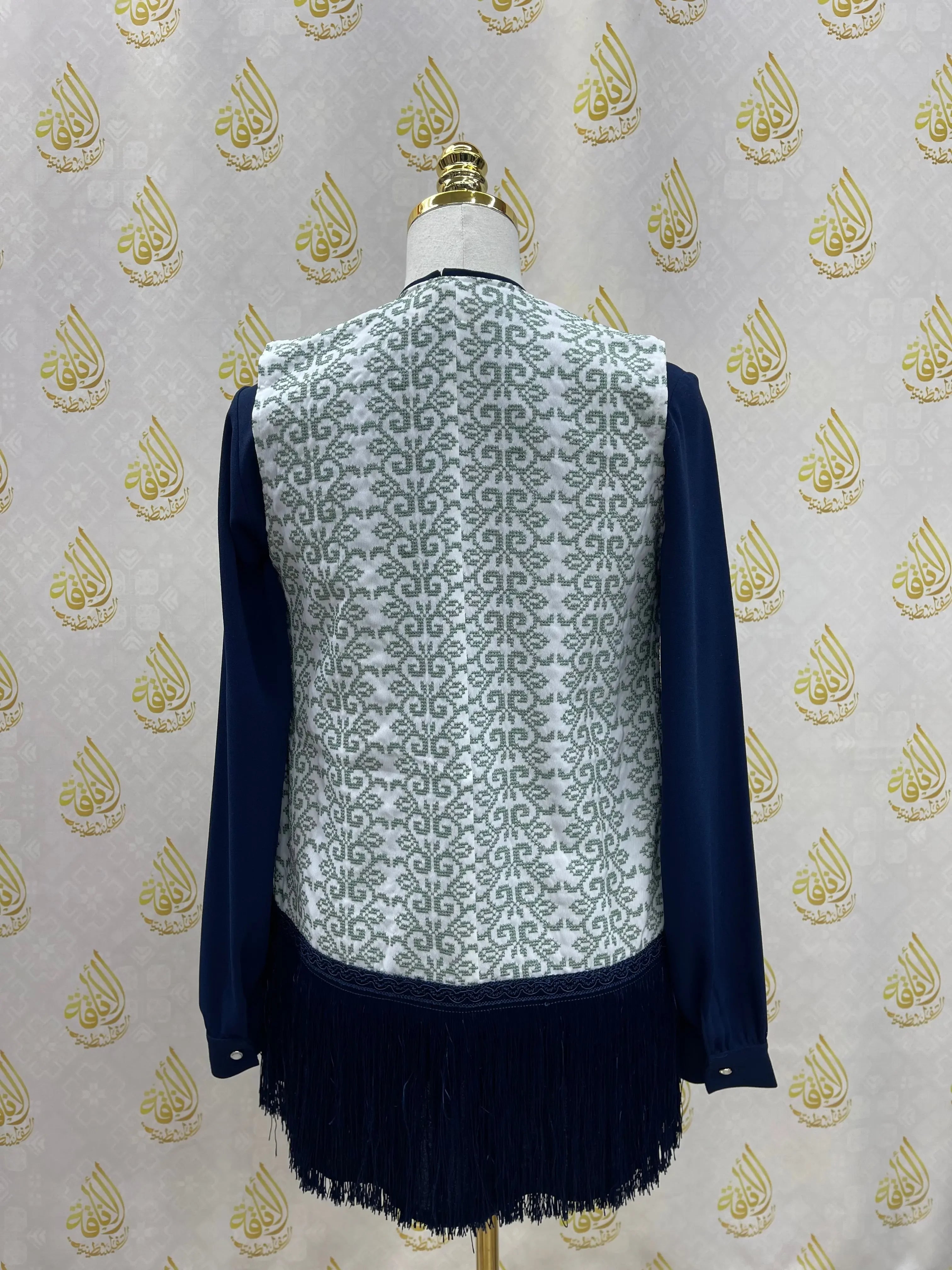 Embroidery Tassel Vest: Timeless Elegance and Versatile Style Palestinian Elegance