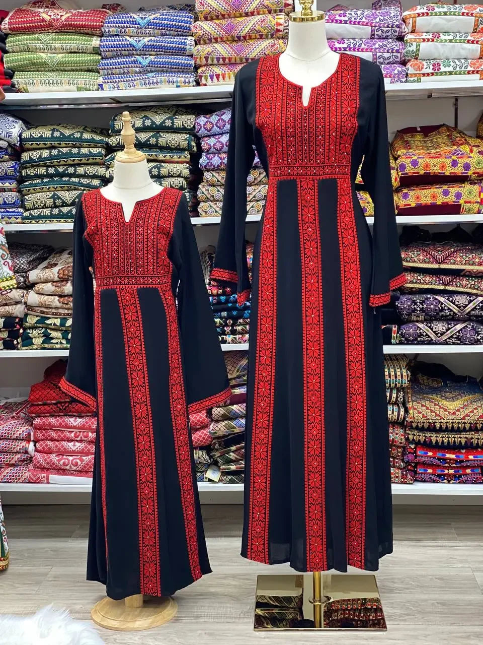 Teen Embroidery Abaya: Elegance and Style for Young Fashionistas Palestinian Elegance